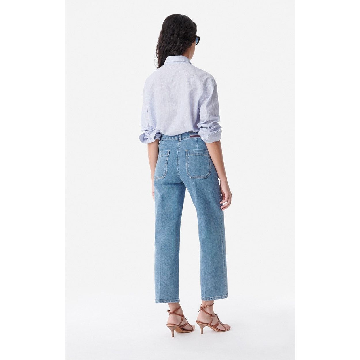 Vanessa Bruno Helias Crop Jeans