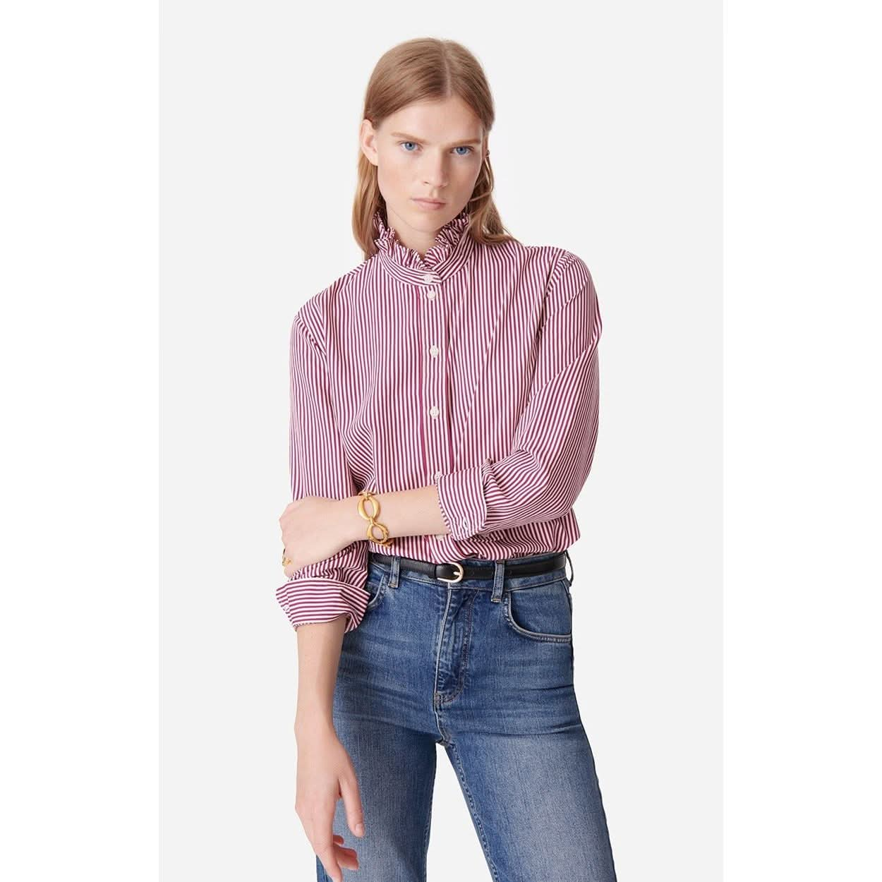 Women's Pink Blouse | Sidney Top Fushia | Primm's