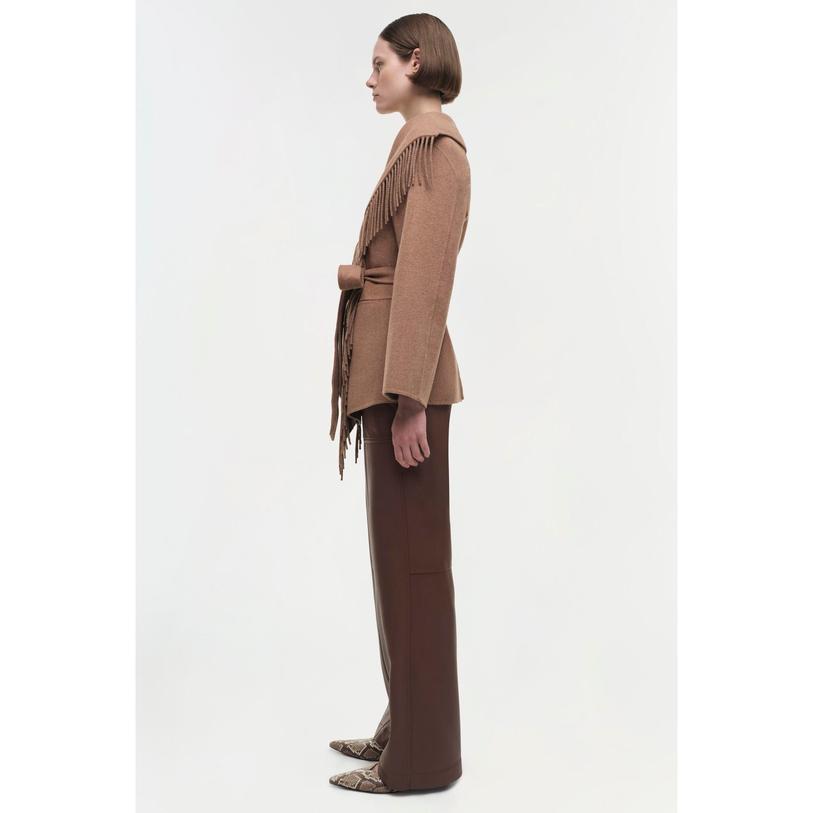 Simkhai Rowen Jacket Camel