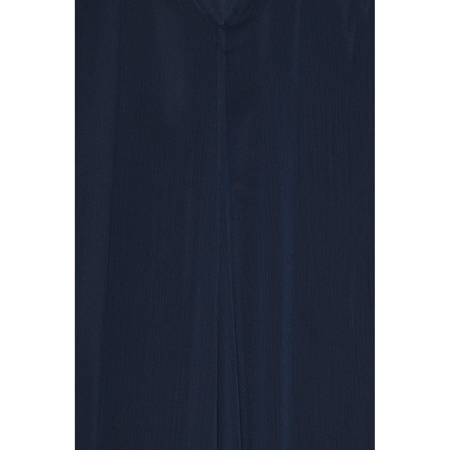 Rotate Chiffon Maxi Ruffle Dress Sky Captain Dark Blue