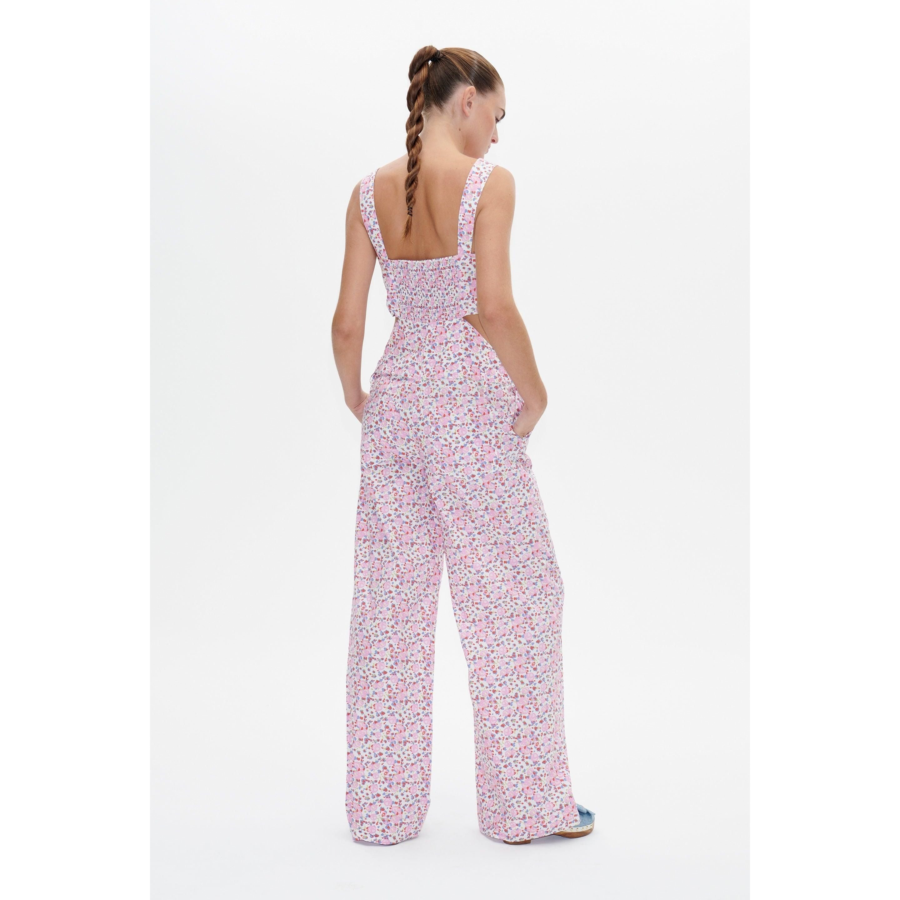 Baum und Pferdgarten Nobel Jumpsuit Pink Liberty Flower - Primm's