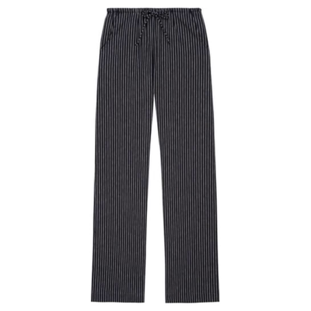 Donni The Linen Stripe Drawstring Pant Navy Stripe - Primm's