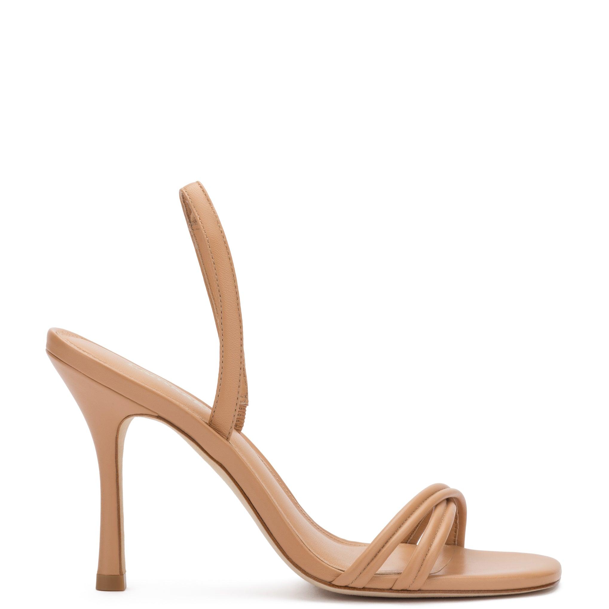 Annie Sandal In Tan Leather - Primm's