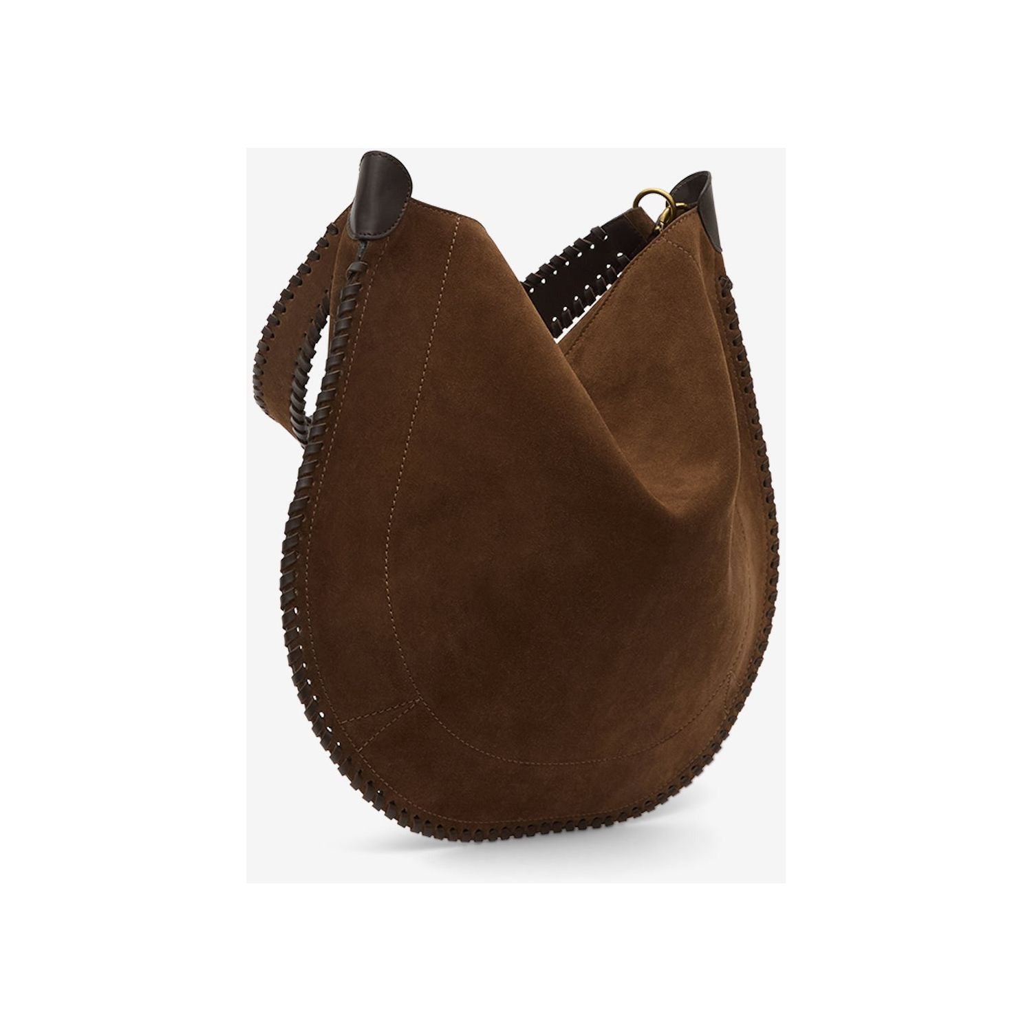 Isabel Marant Oskan Hobo Soft Bag Chocolate