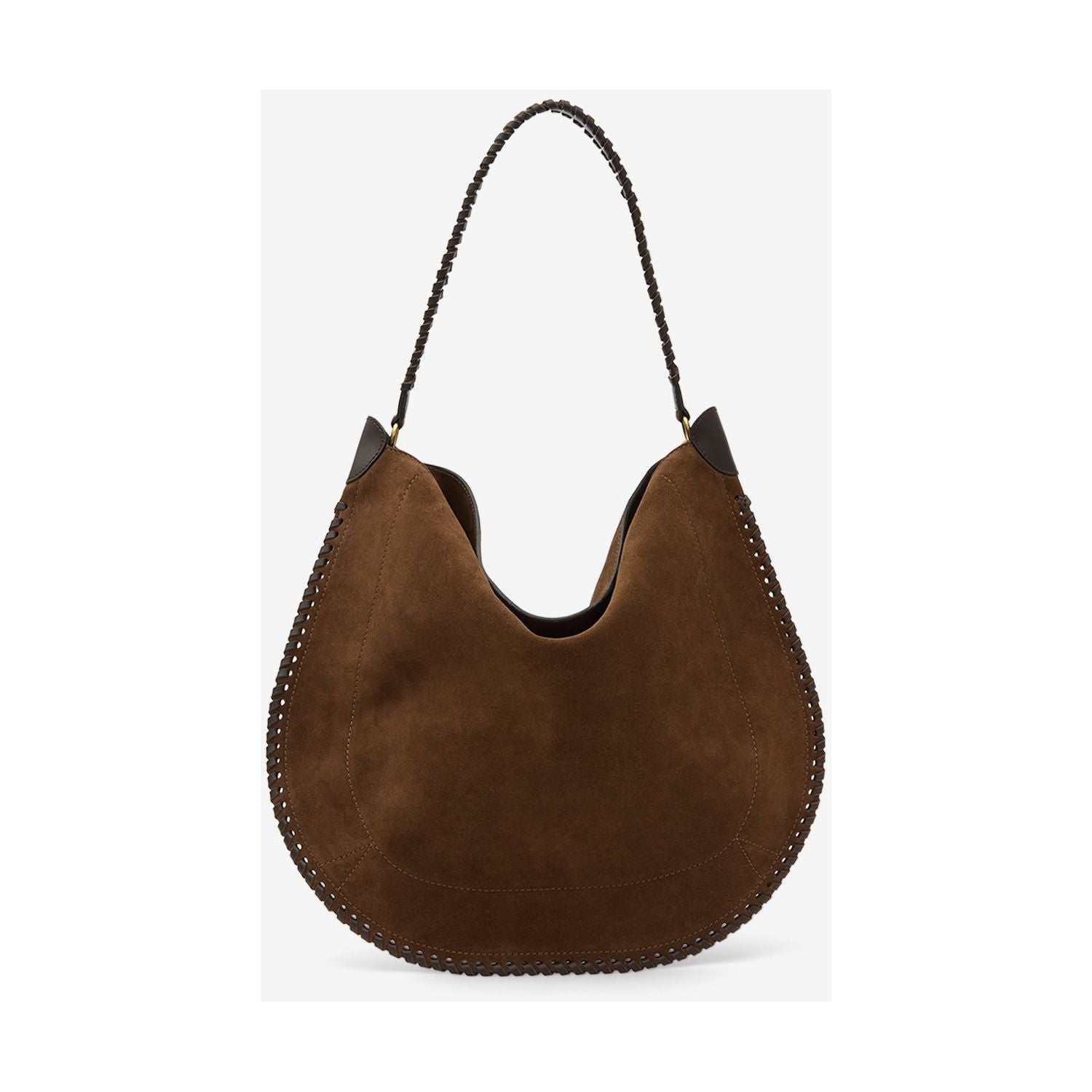 Isabel Marant Oskan Hobo Soft Bag Chocolate