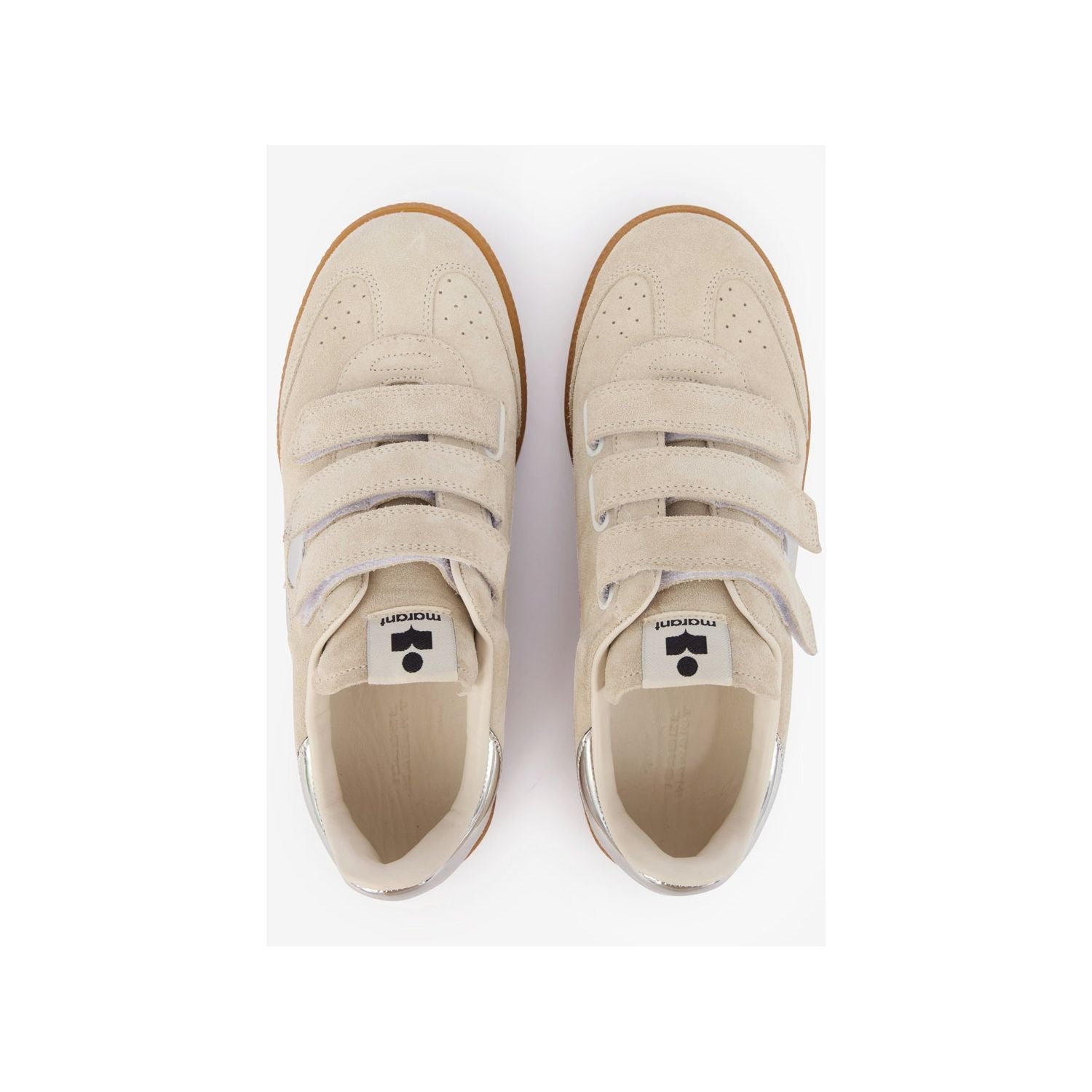 Isabel Marant Beth Sneaker Chalk Silver