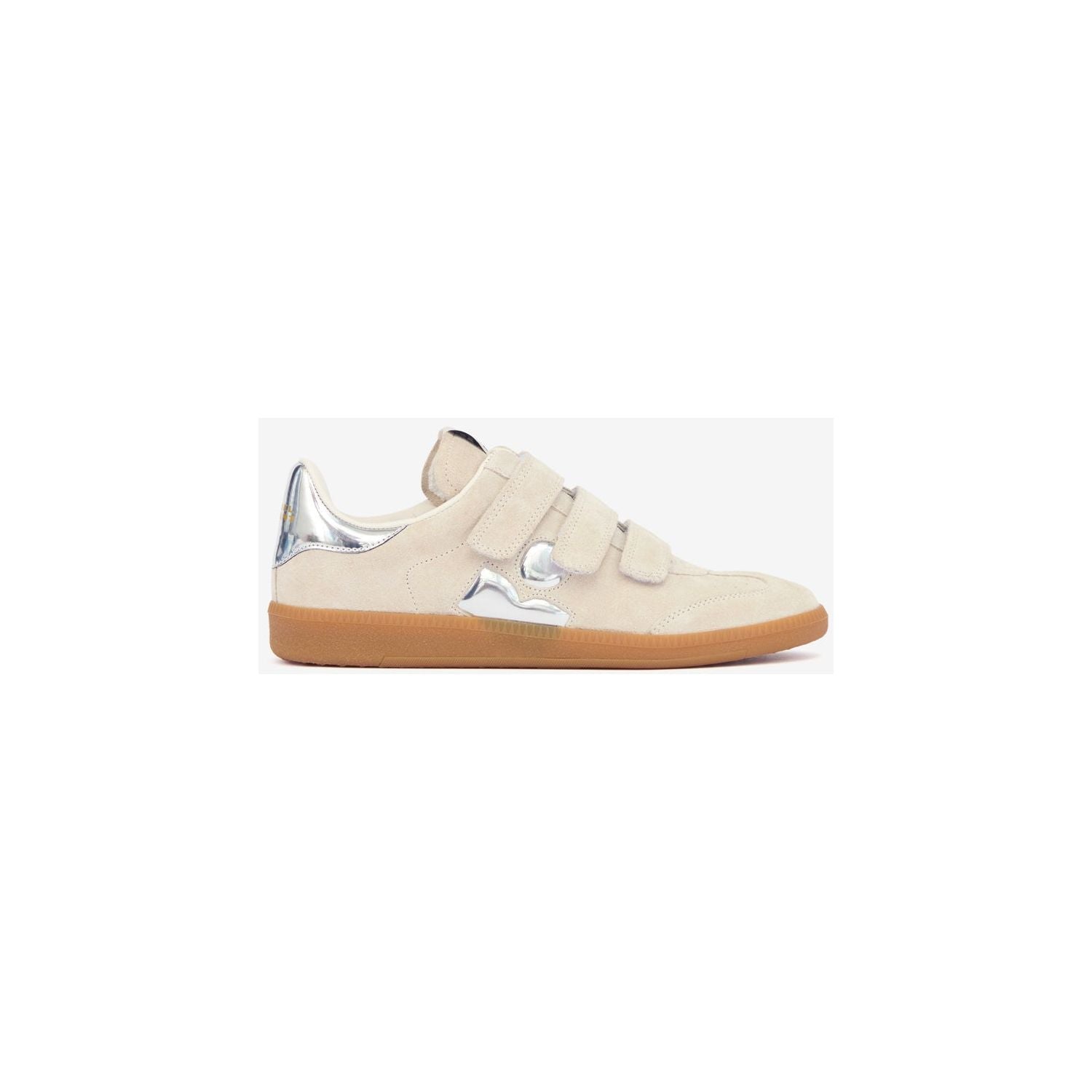 Isabel Marant Beth Sneaker Chalk Silver