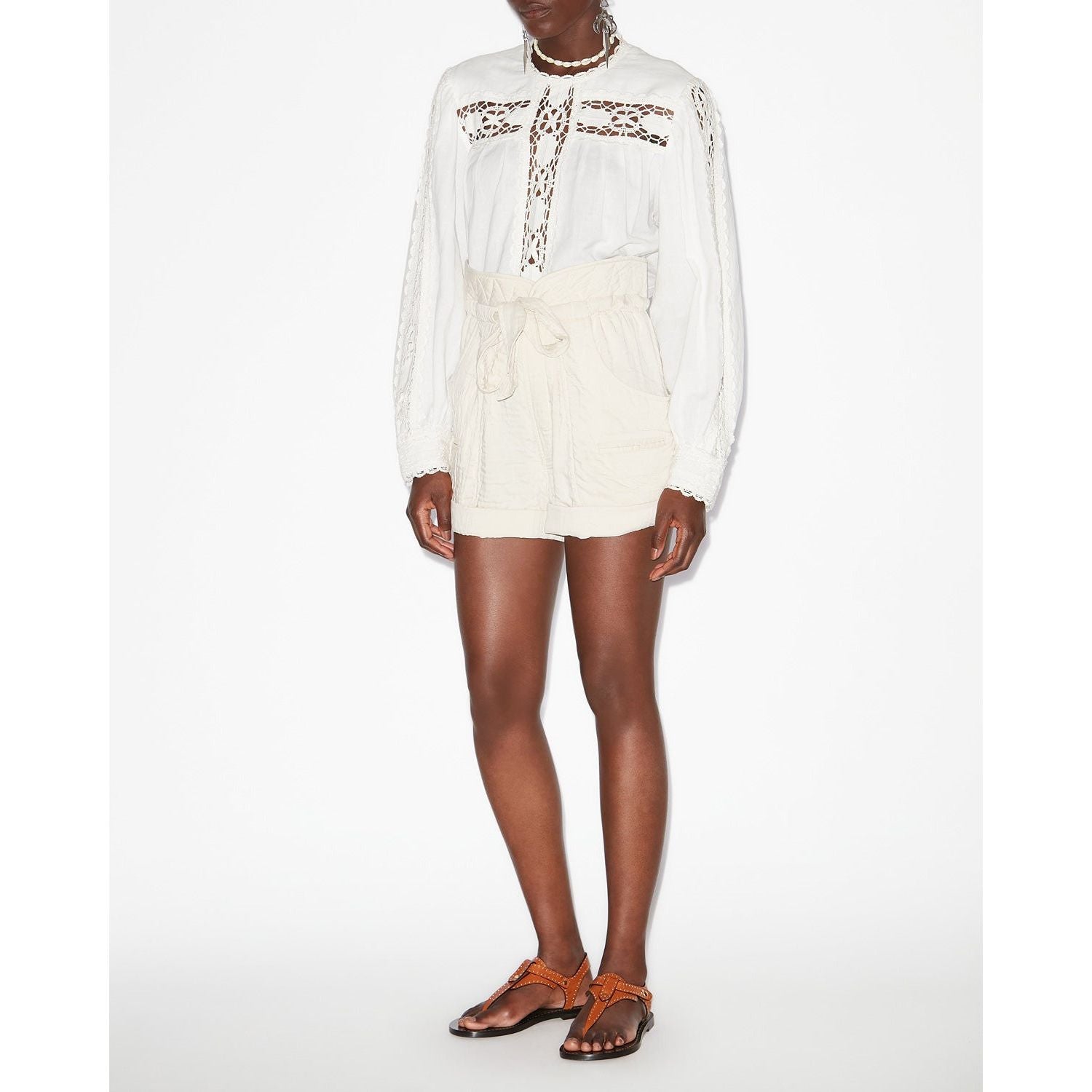 Isabel Marant Etolie Valmira Blouse White