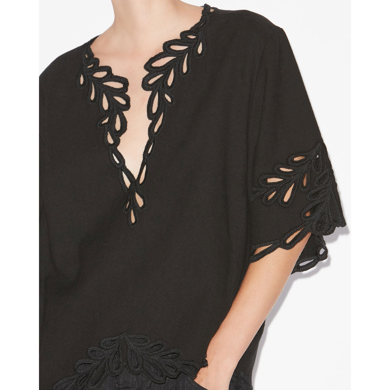 Isabel Marant Etolie Shana Blouse Faded Black