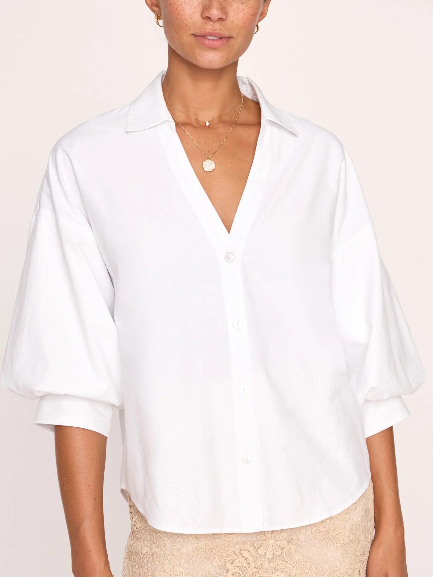 Brochu Walker Kate Shirt White - Primm's