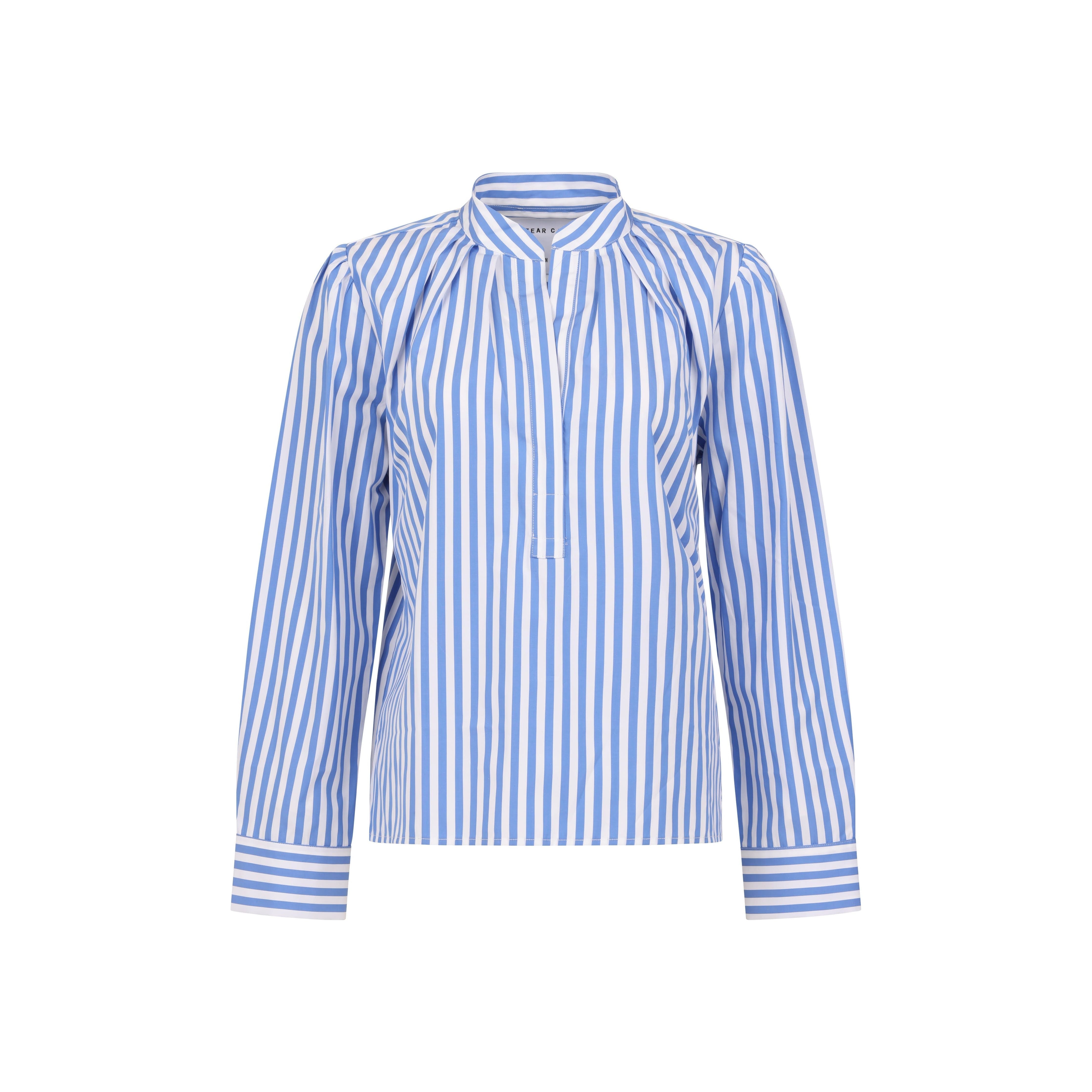 Cissa The Puff Shirt Cabana Stripes