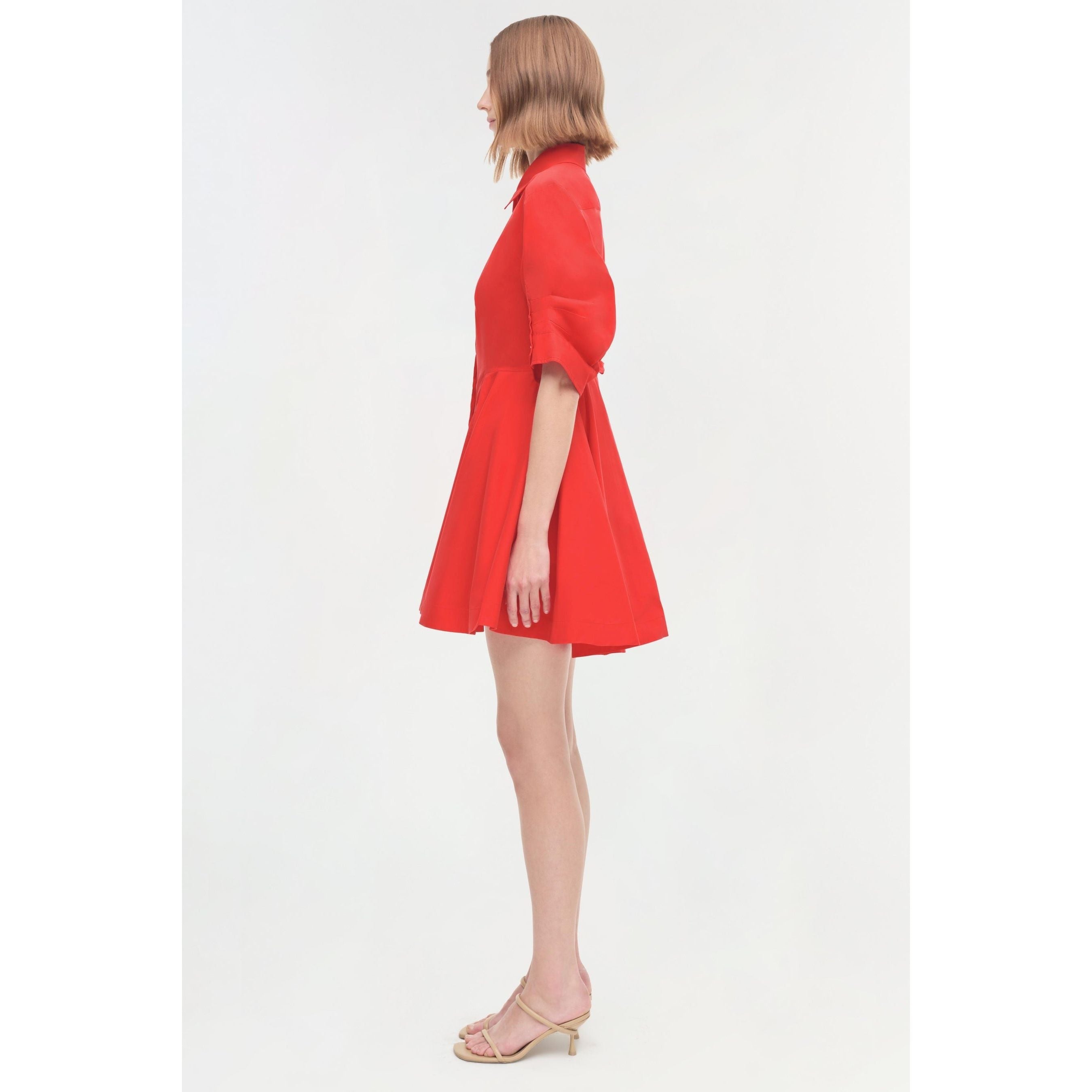 Simkhai Jazzie Dress Fiery Red