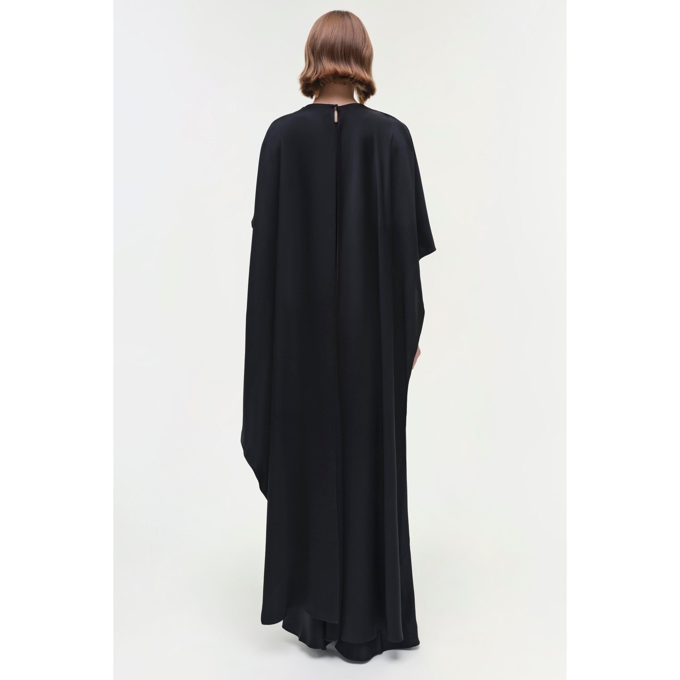 Simkhai Izel Cape Gown Black