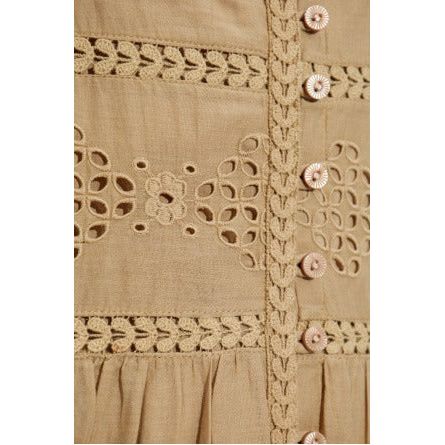 Isabel Marant Divine Dress Light Khaki