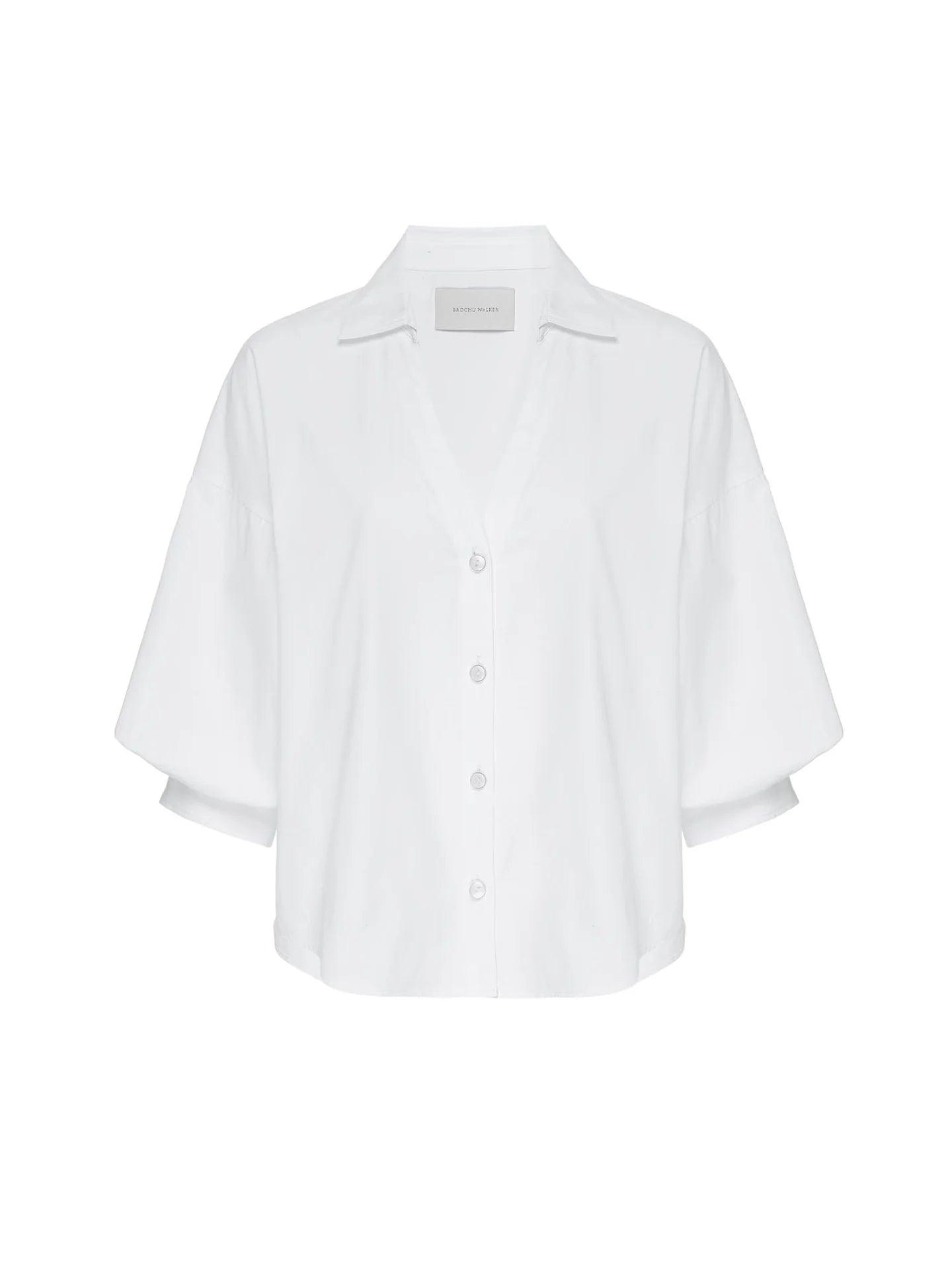 Brochu Walker Kate Shirt White - Primm's