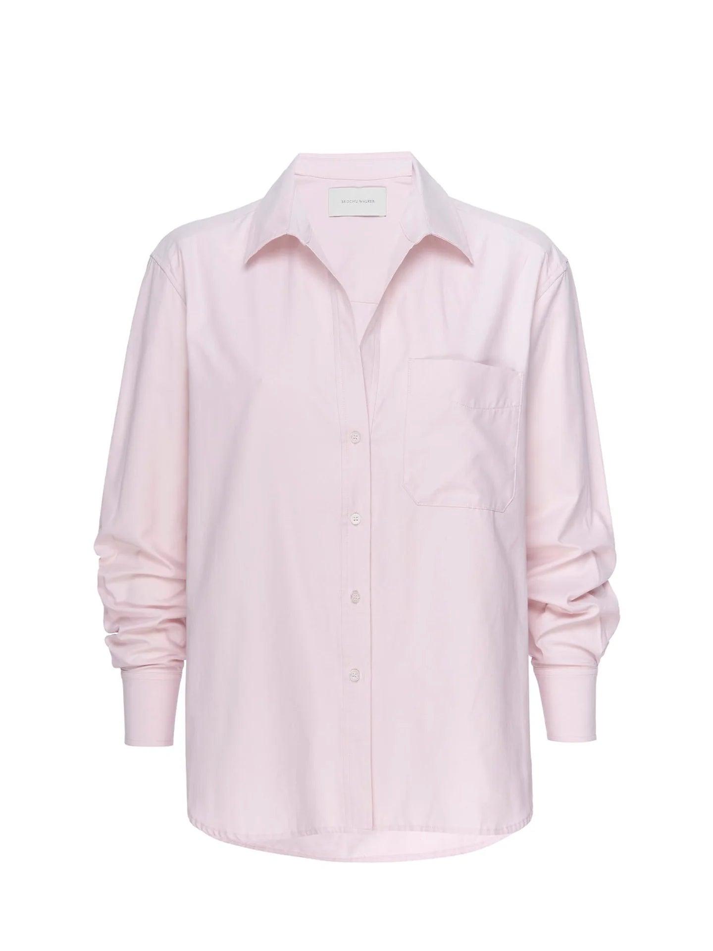 Brochu Walker Everyday Shirt Rose Quartz - Primm's