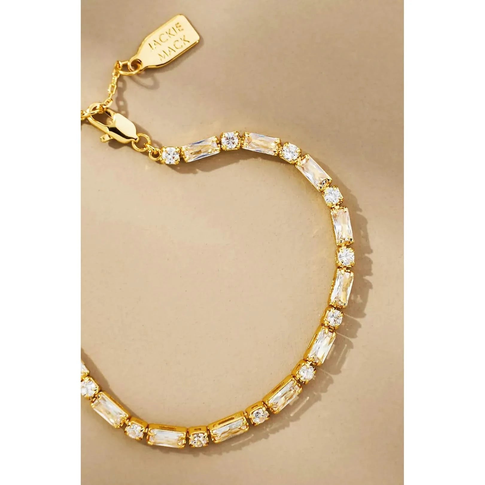 Jackie Mack Lyra Tennis Bracelet Gold - Primm's