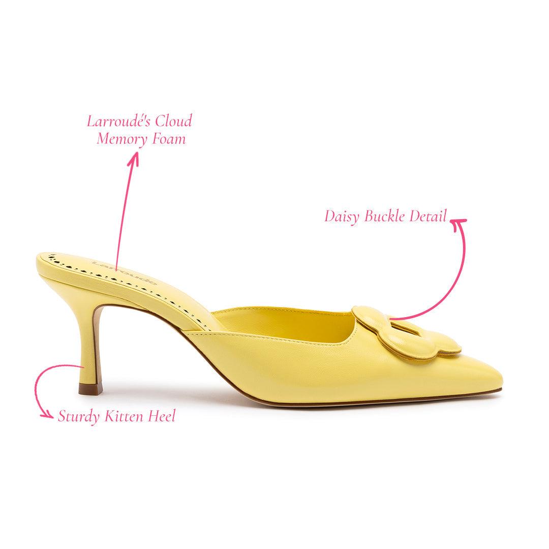 Flora Pump In Lemonade Leather - Primm's