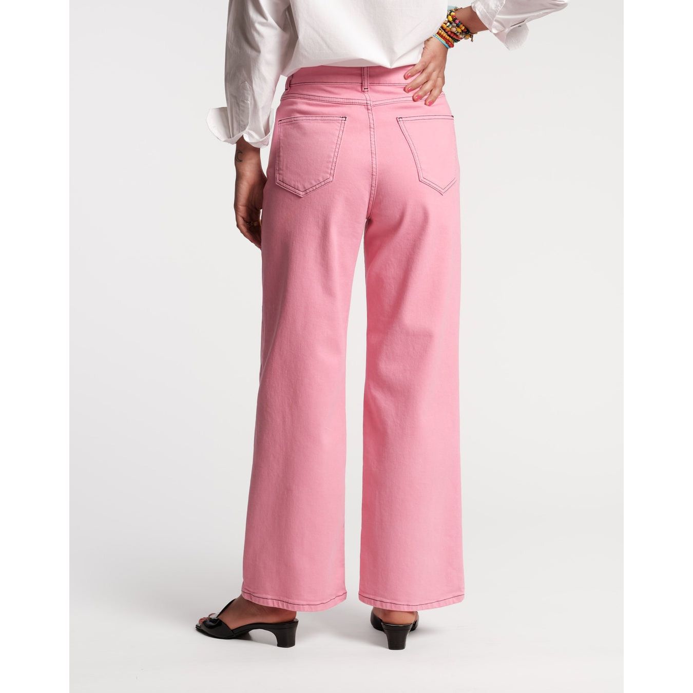 Frances Valentine Ace Jean Stretch Denim Pink