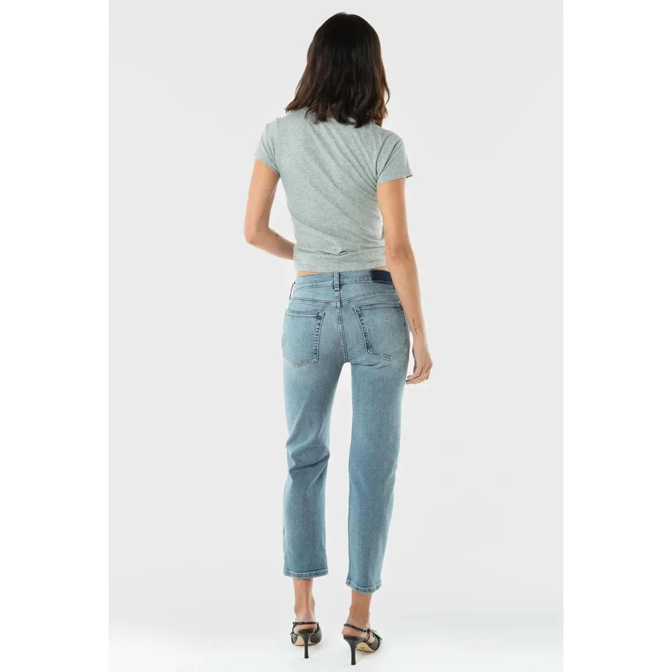 Etica Rae Mid Rise Straight Jeans - Primm's