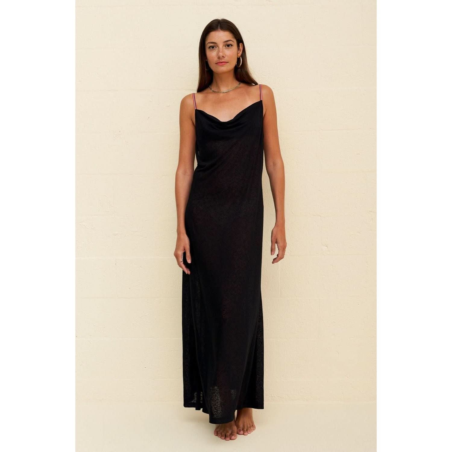 Pītusa Cowl Neck Slip Dress - Primm's