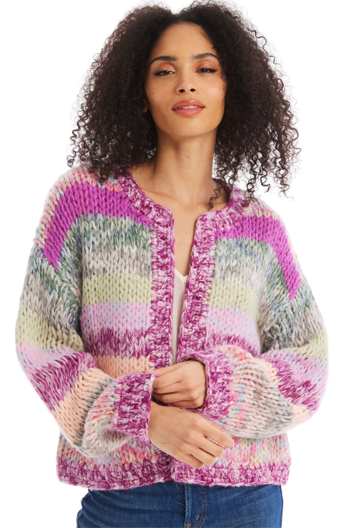 Allison NY Cropped Jodie Cardigan