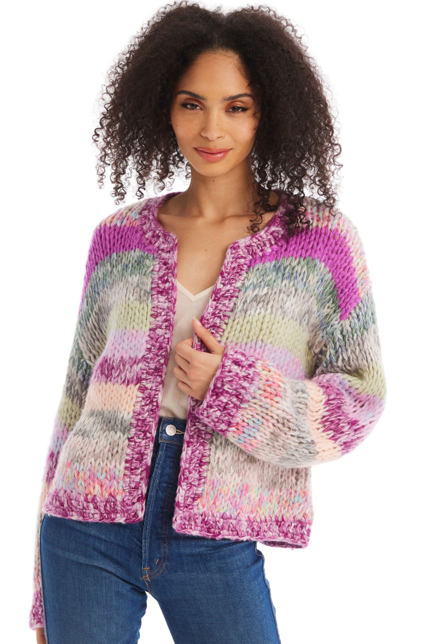 Allison NY Cropped Jodie Cardigan