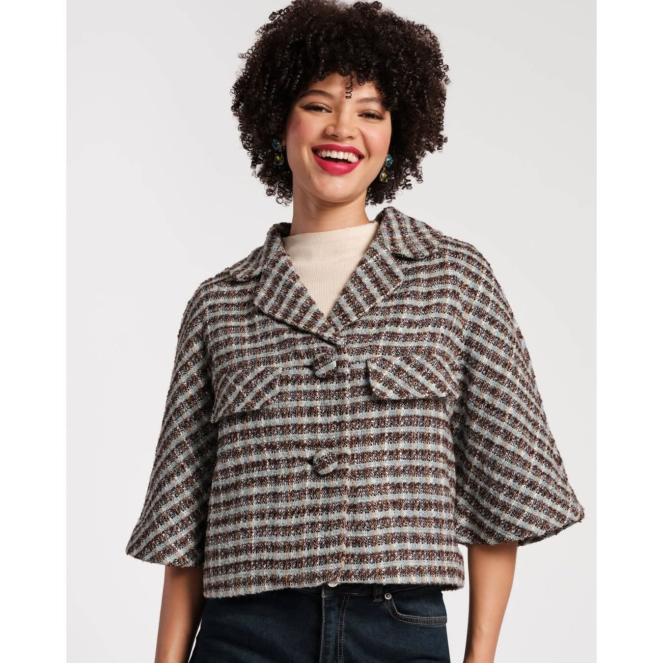 Women's Plaid Jacket | Short Plaid Jacket | Primm's