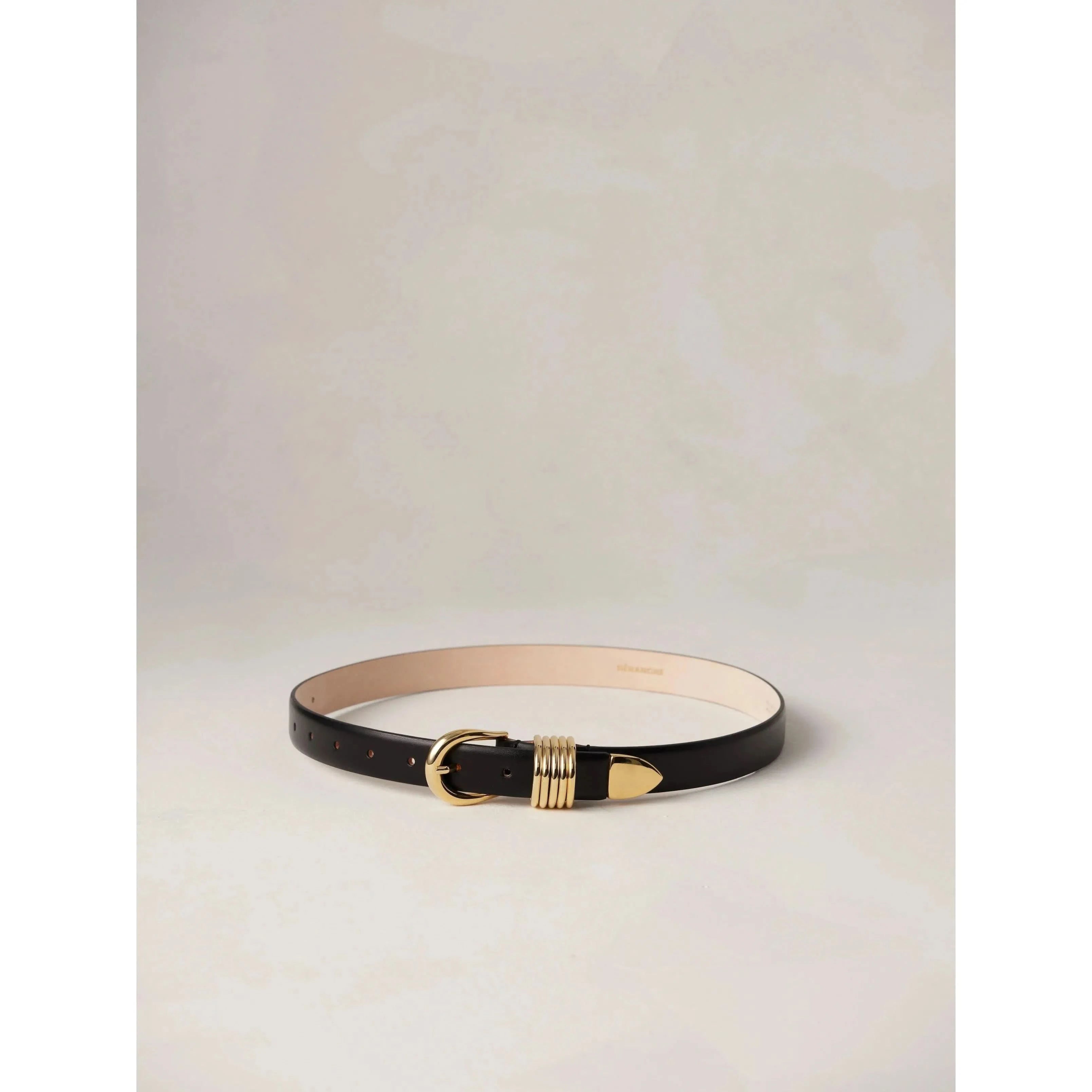 Déhanche Hollyhock Black & Gold Belt - Primm's