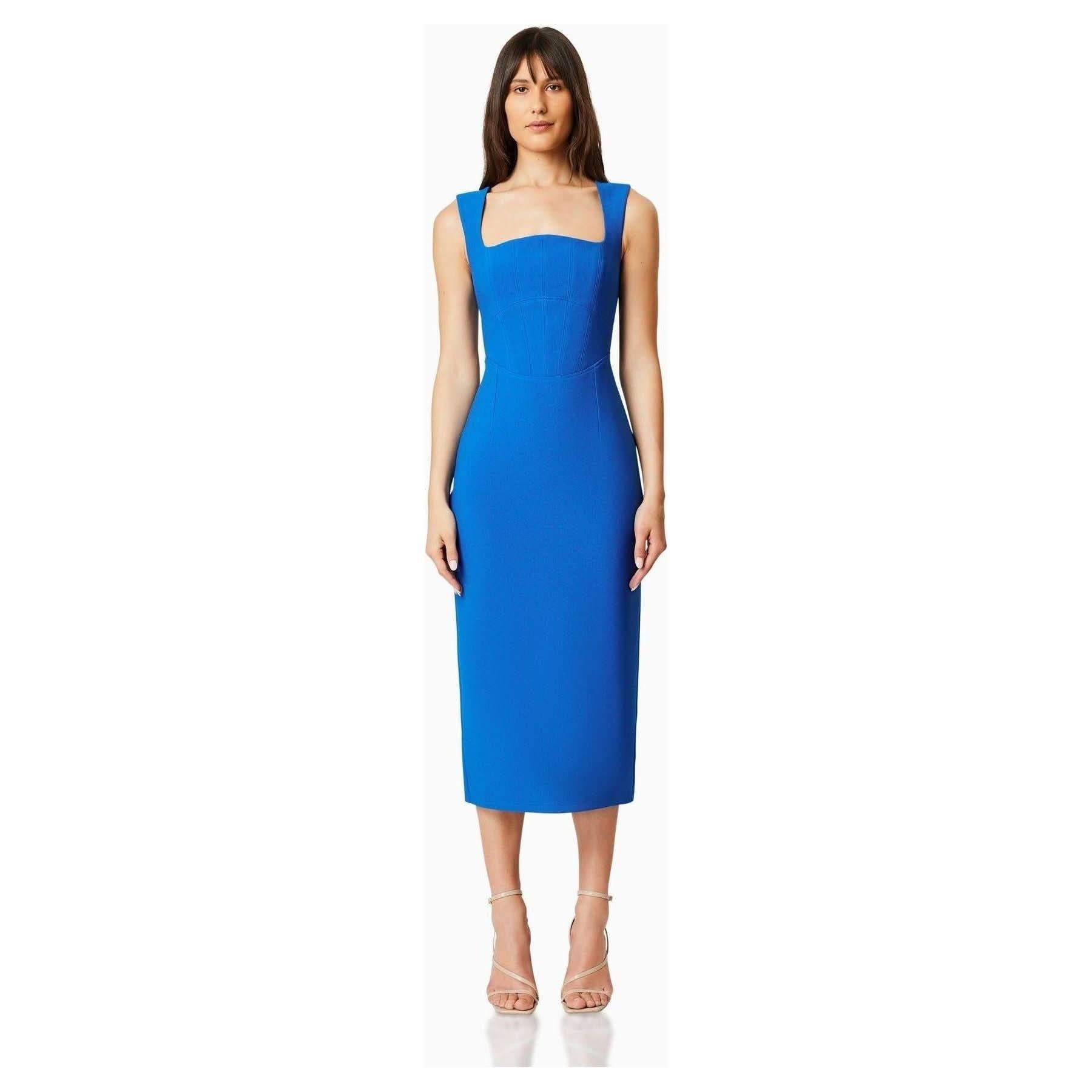 Elliatt Birch Fitted Midi Dress - Primm's