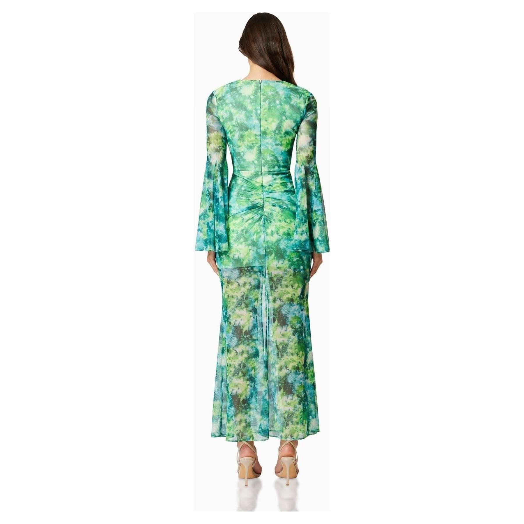 Elliatt Jonquil Long Sleeve Maxi Dress In Multi - Primm's