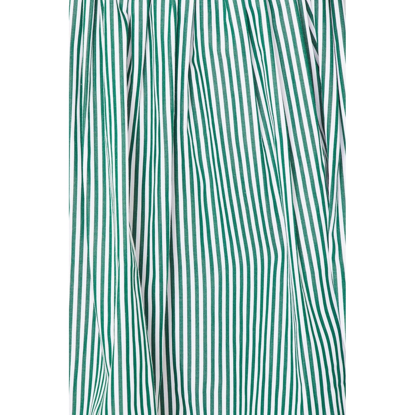 Faithfull Noa Mini Dress Green Stripes