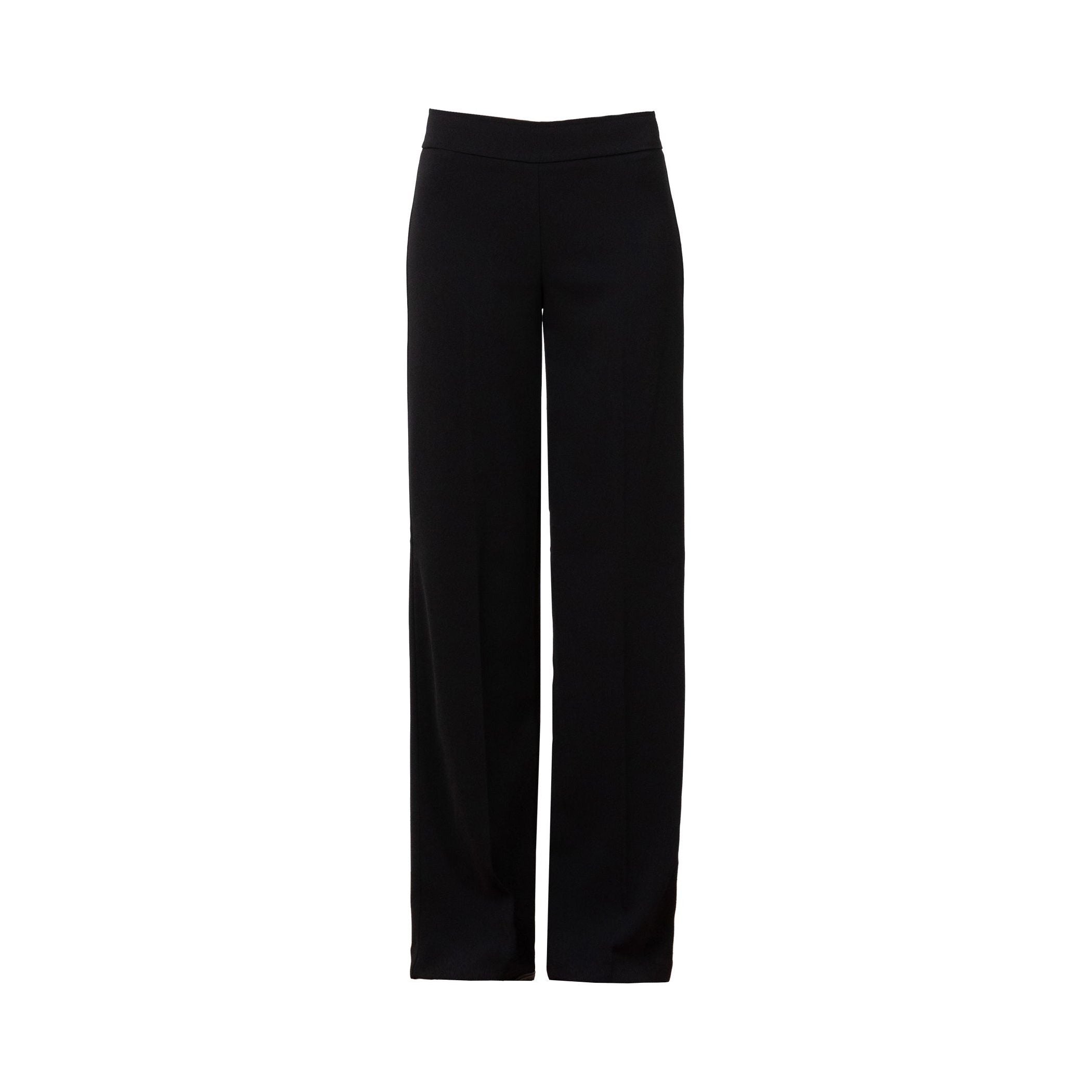 Avenue Montaigne Flavia Pants Crepe Black