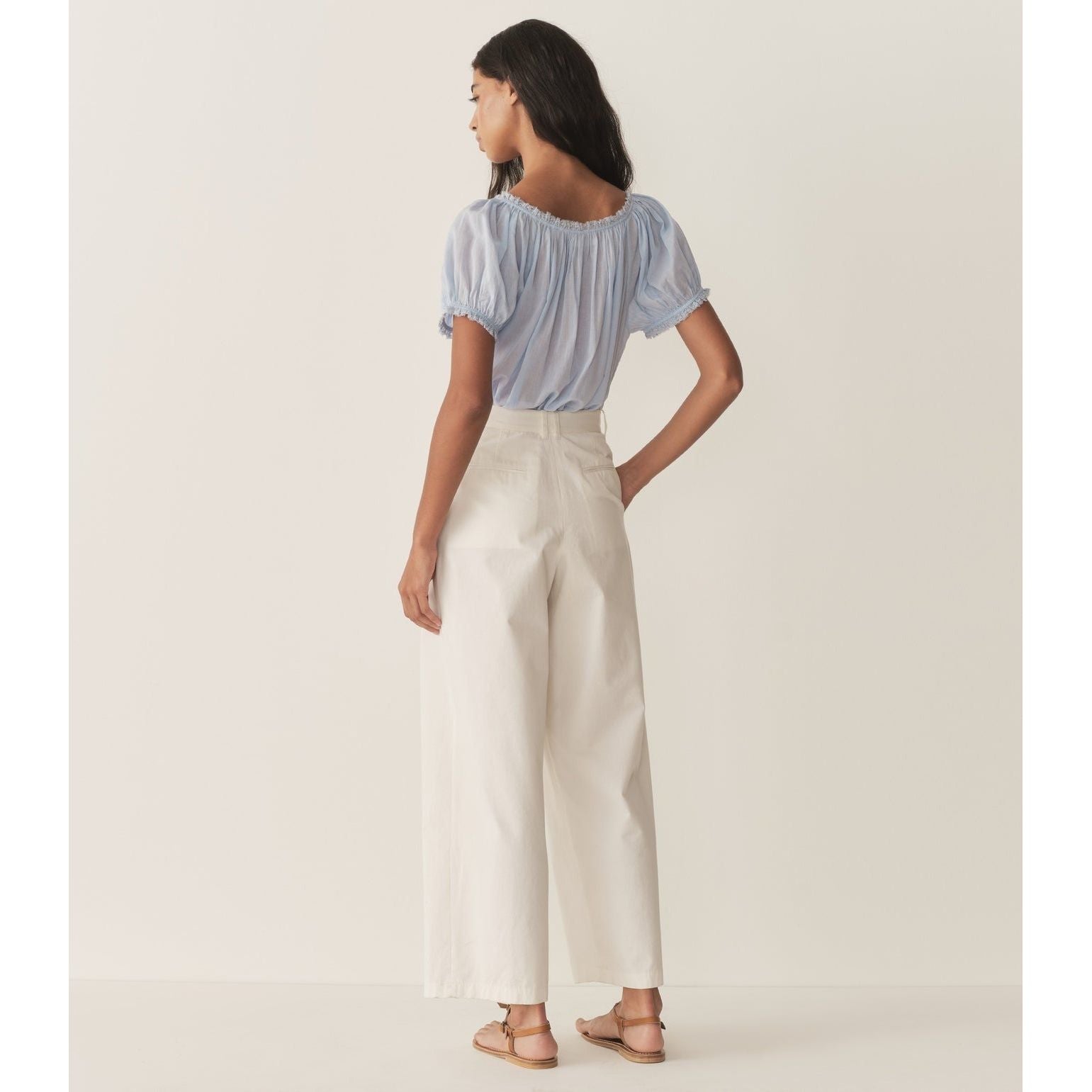 Doen Frederica Top Icy Blue