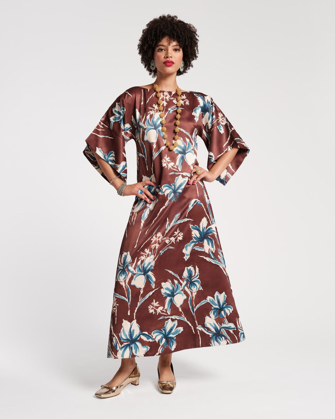 Printed Maxi Dress | Spinnaker Maxi Dress | Primm's