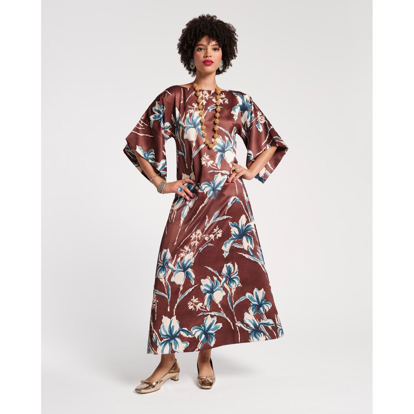 Printed Maxi Dress | Spinnaker Maxi Dress | Primm's