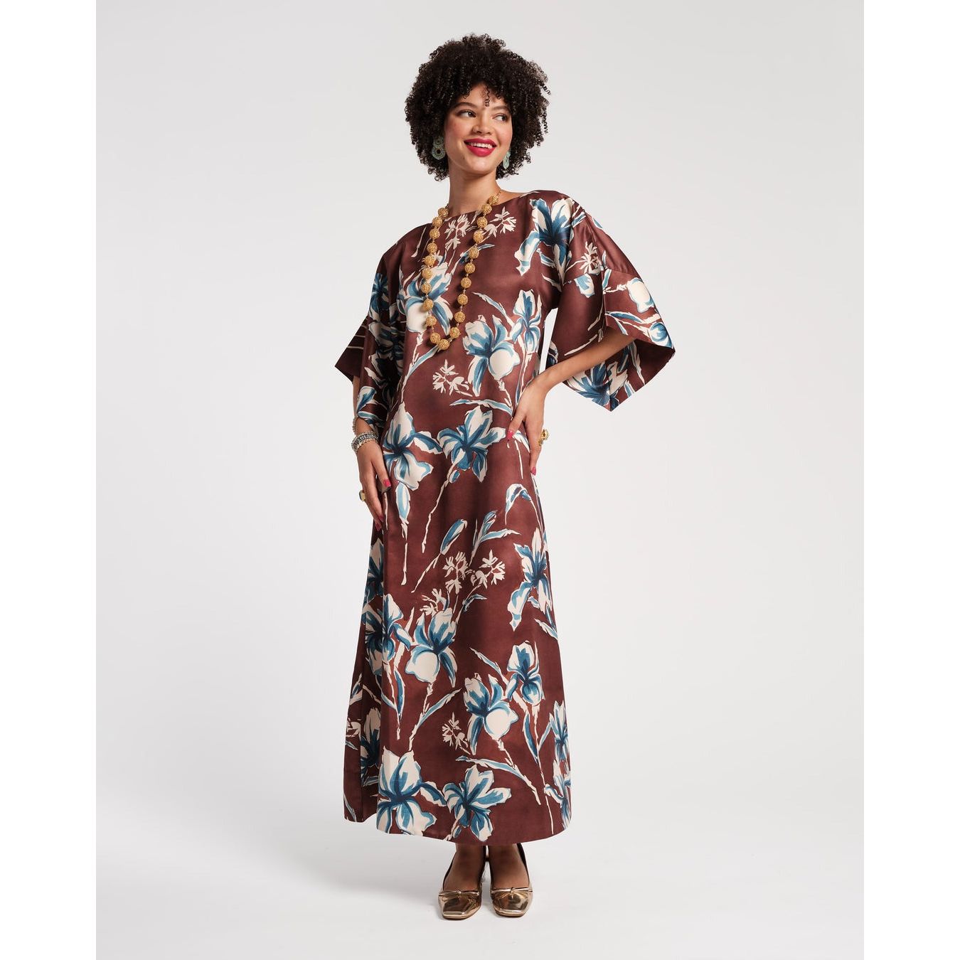 Printed Maxi Dress | Spinnaker Maxi Dress | Primm's