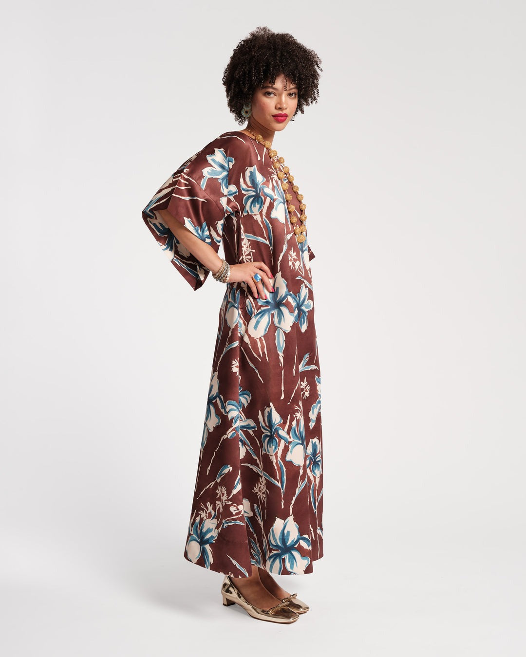 Printed Maxi Dress | Spinnaker Maxi Dress | Primm's