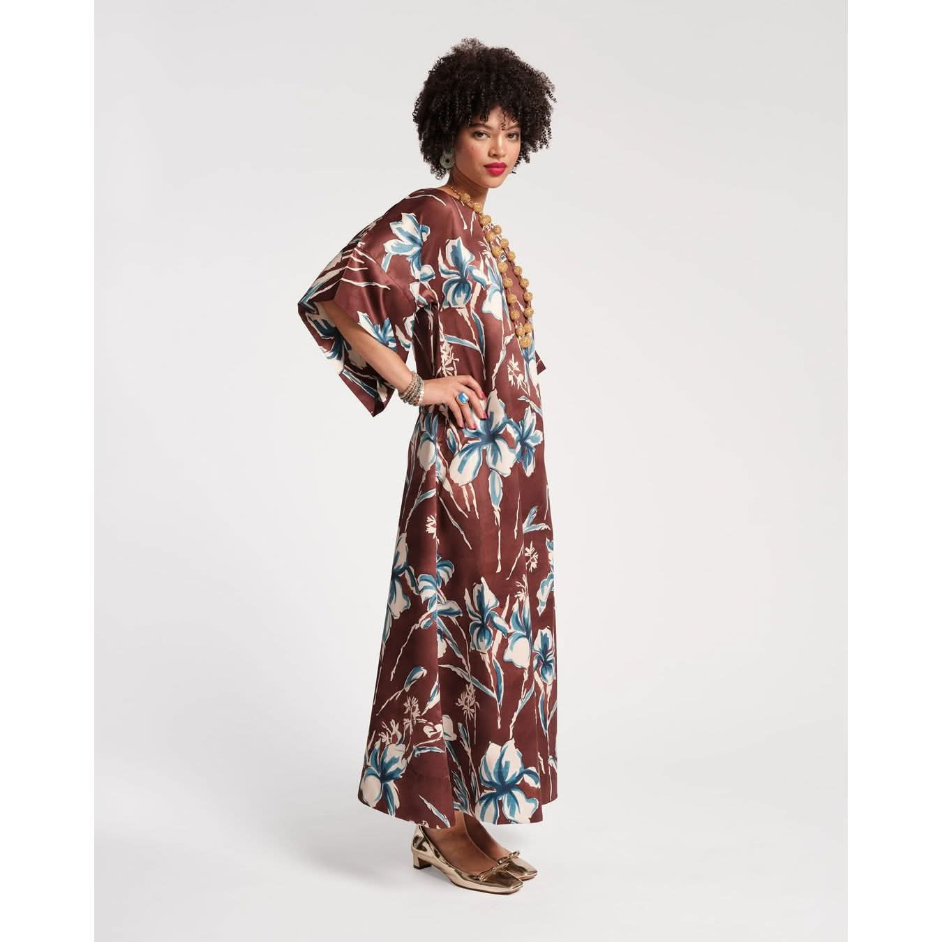 Printed Maxi Dress | Spinnaker Maxi Dress | Primm's