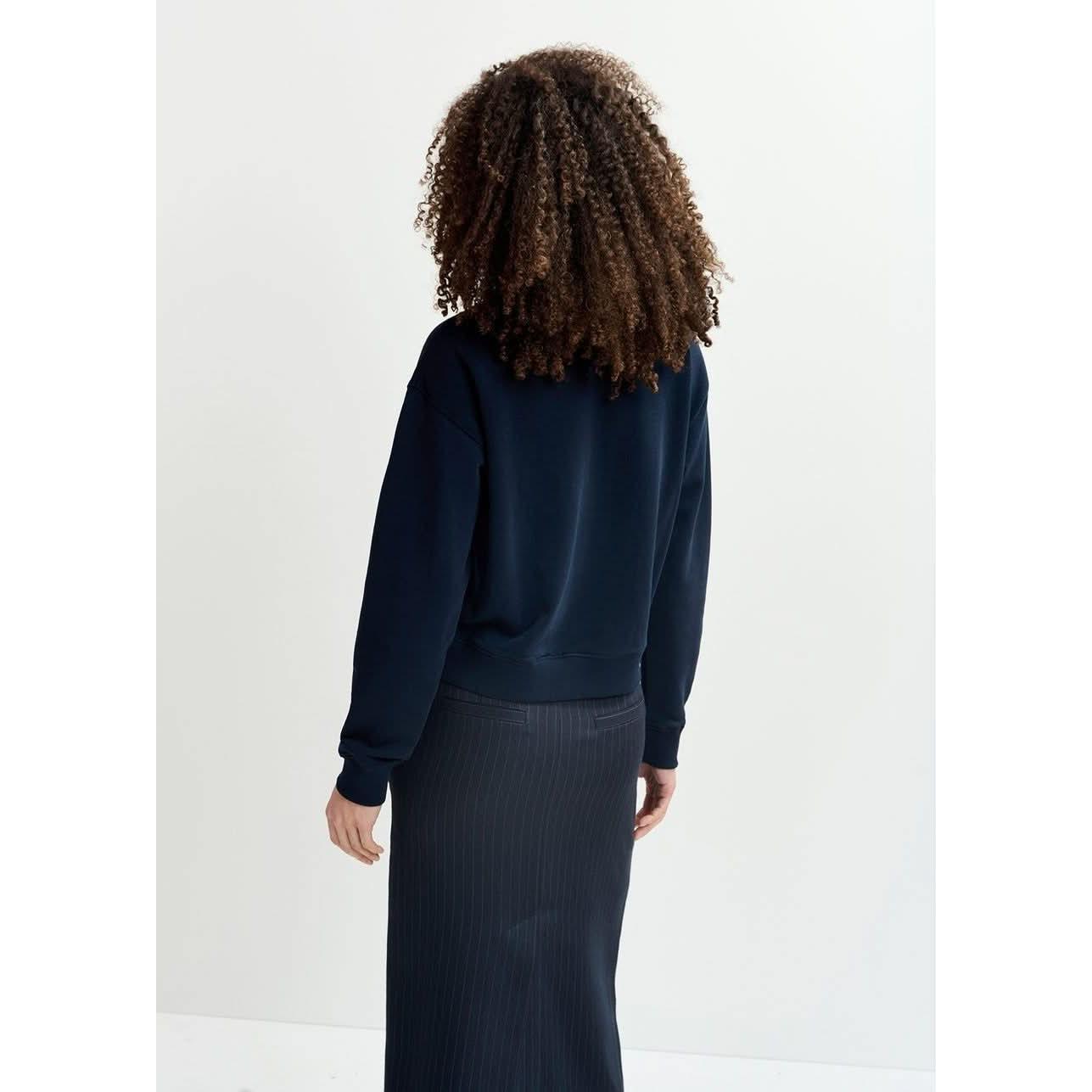 Essentiel Antwerp Goggy Sweatshirt Navy Blue