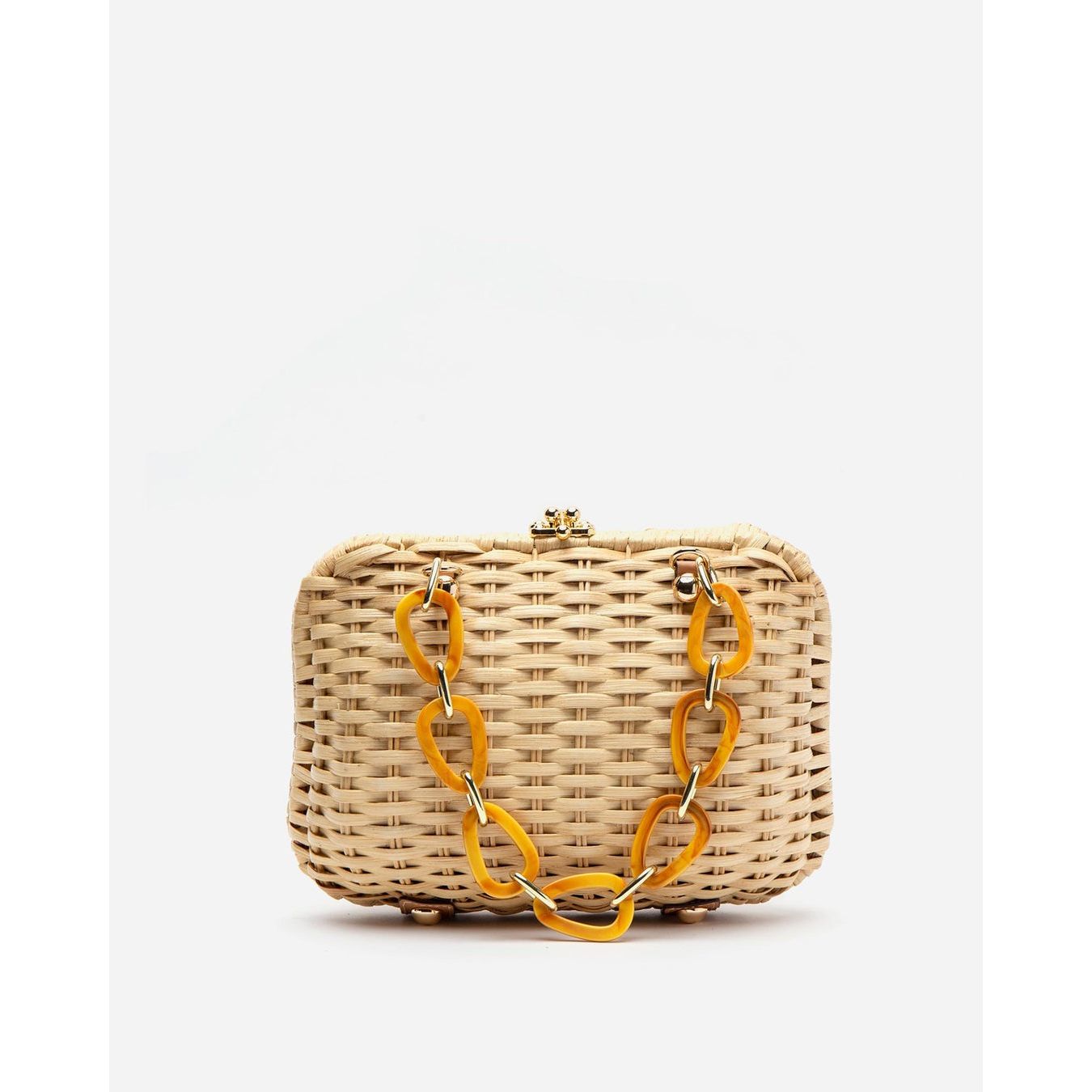 Frances Valentine Hen Wicker Poeny Basket Natural