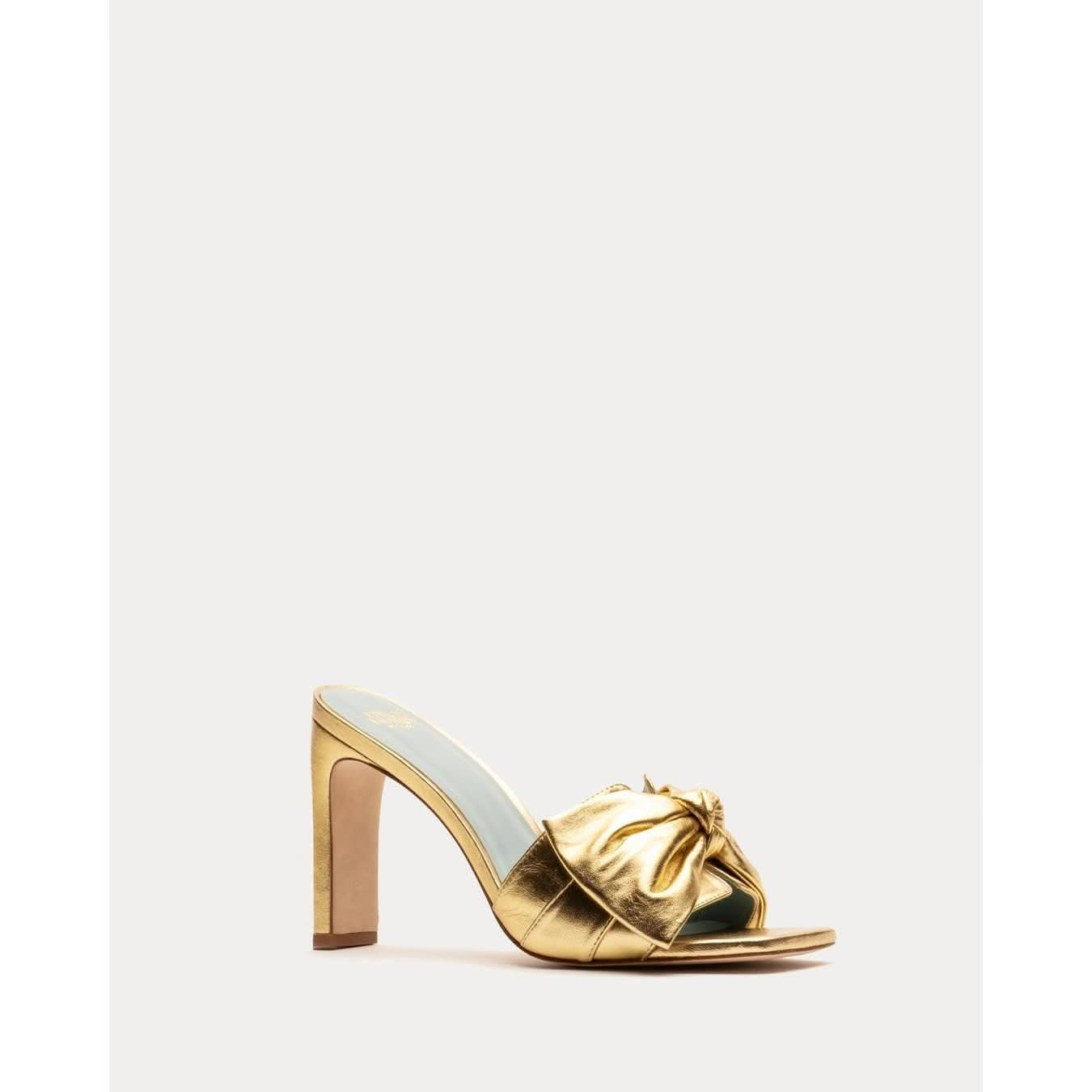 Metallic Leather Heel | Metallic Hilary Heel | Primm's