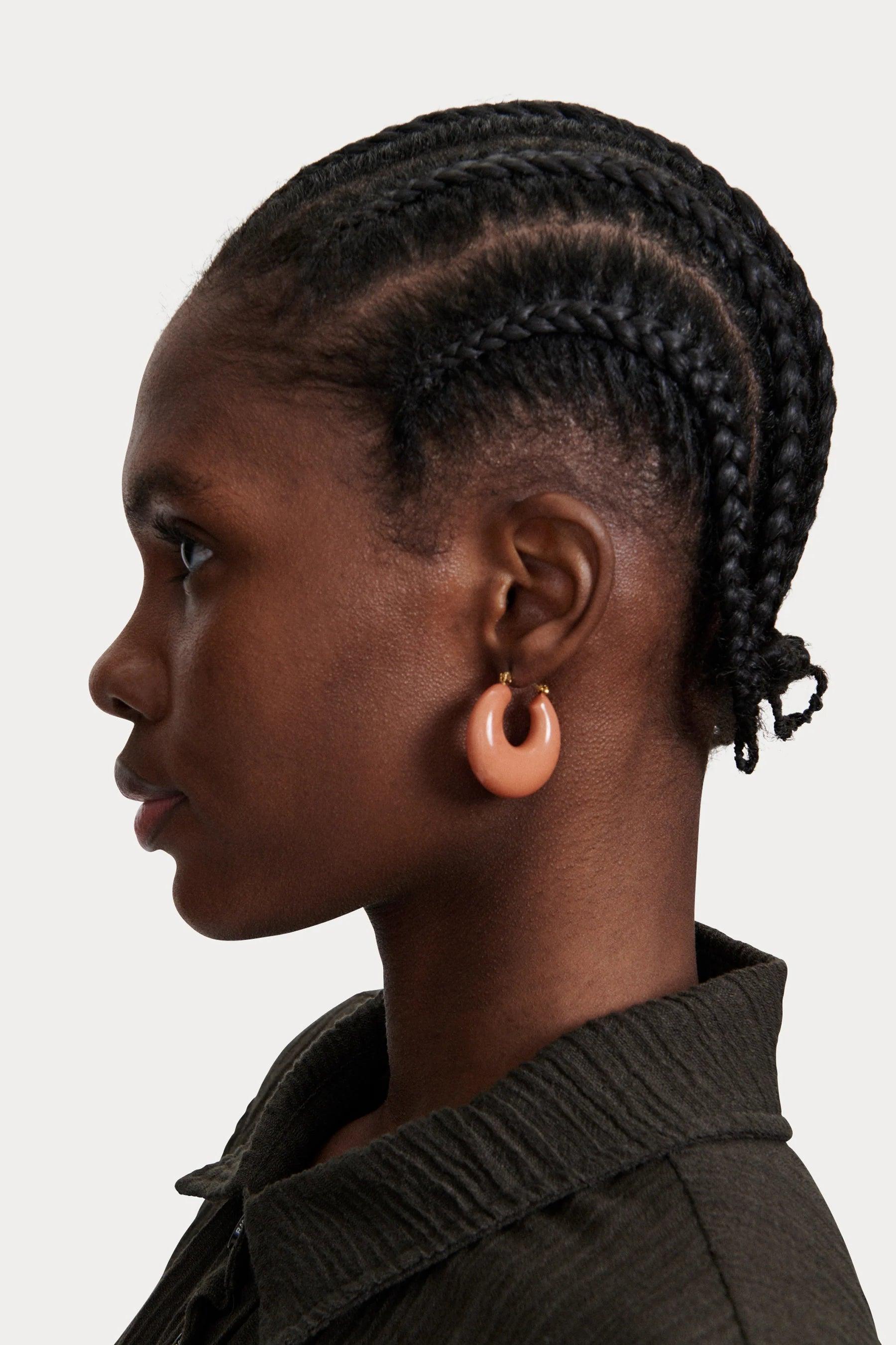 Rachel Comey Grass Earrings in Peach - Primm's