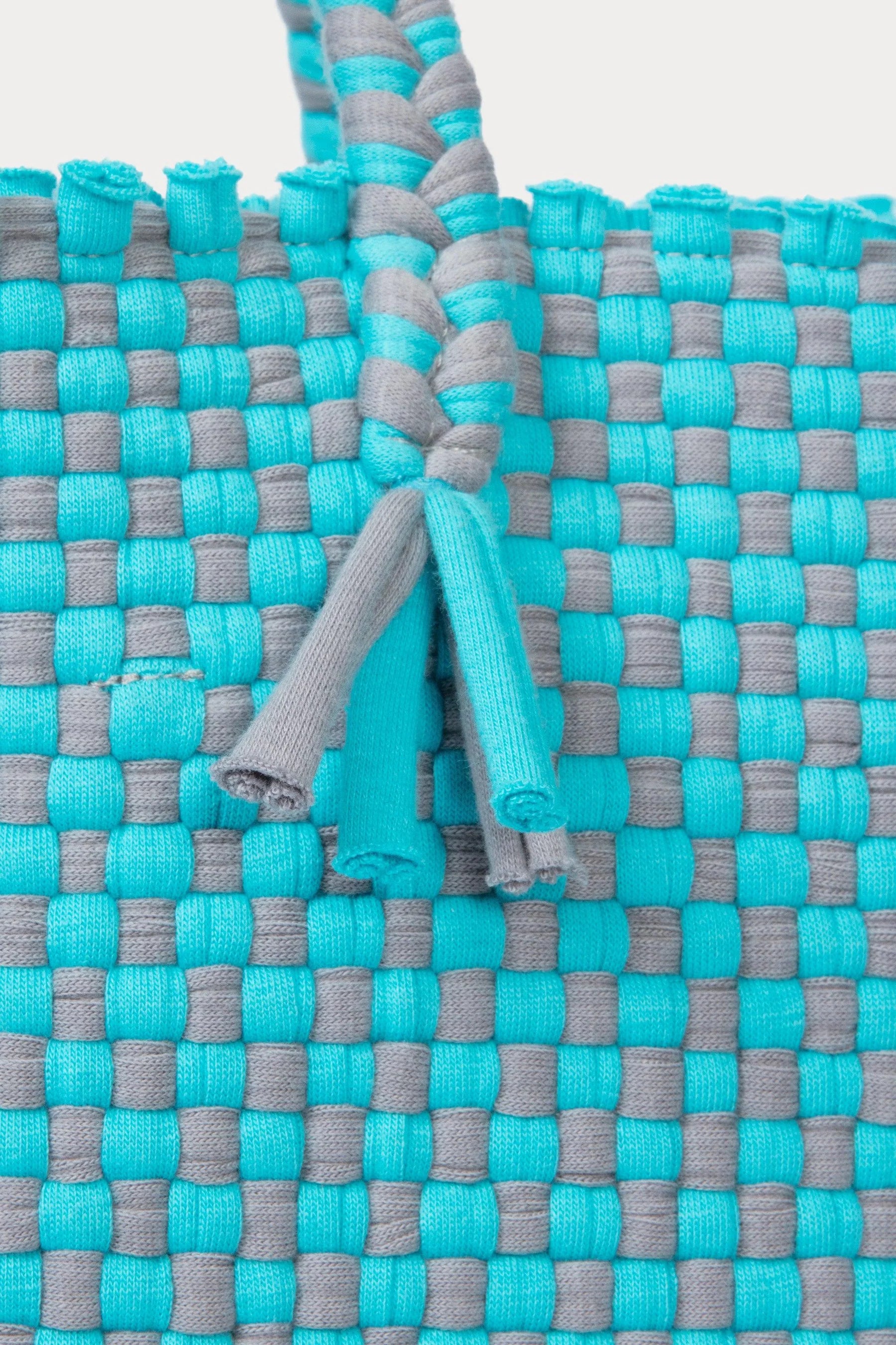Rachel Comey Cadiz Colorblock Tote in Aqua