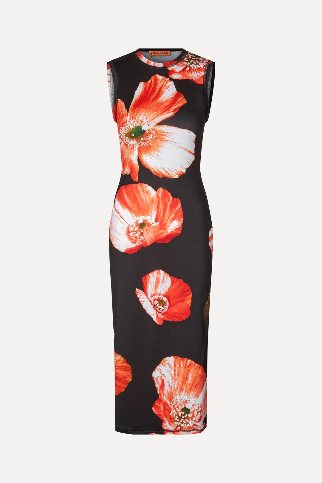 Stine Goya Danya Dress in Opium Poppies - Primm's