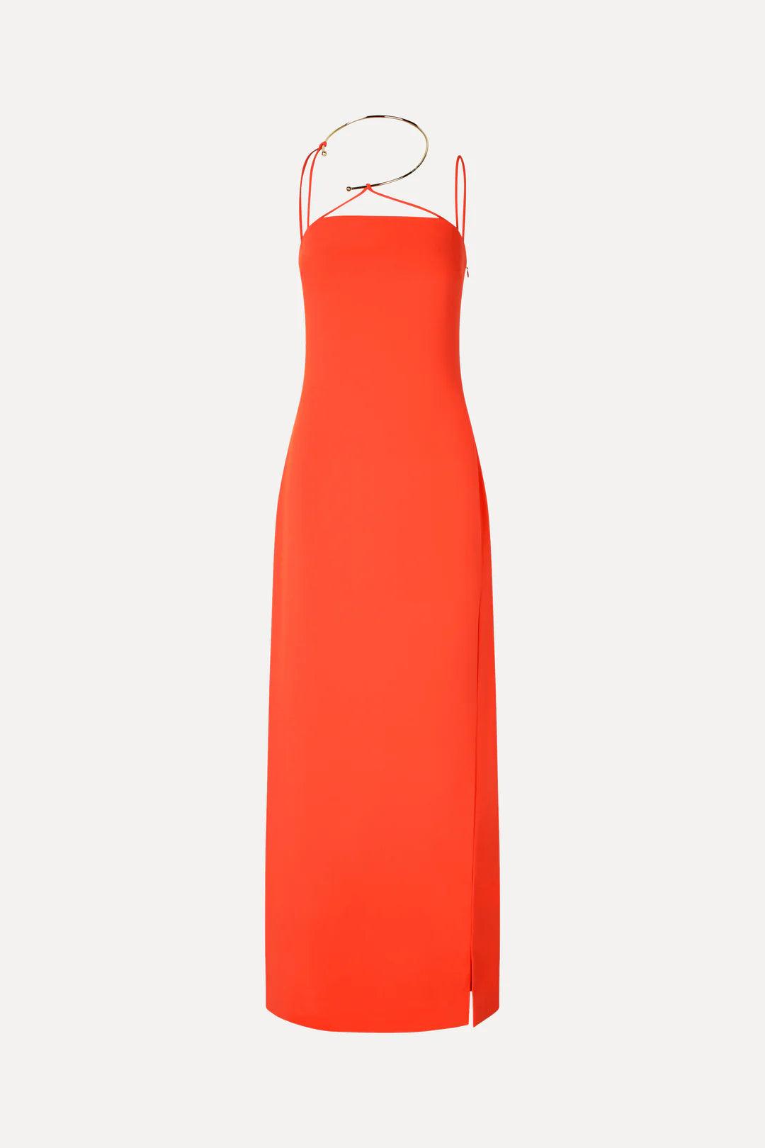 Stine Goya Sofie Dress in Tangerine Tango - Primm's