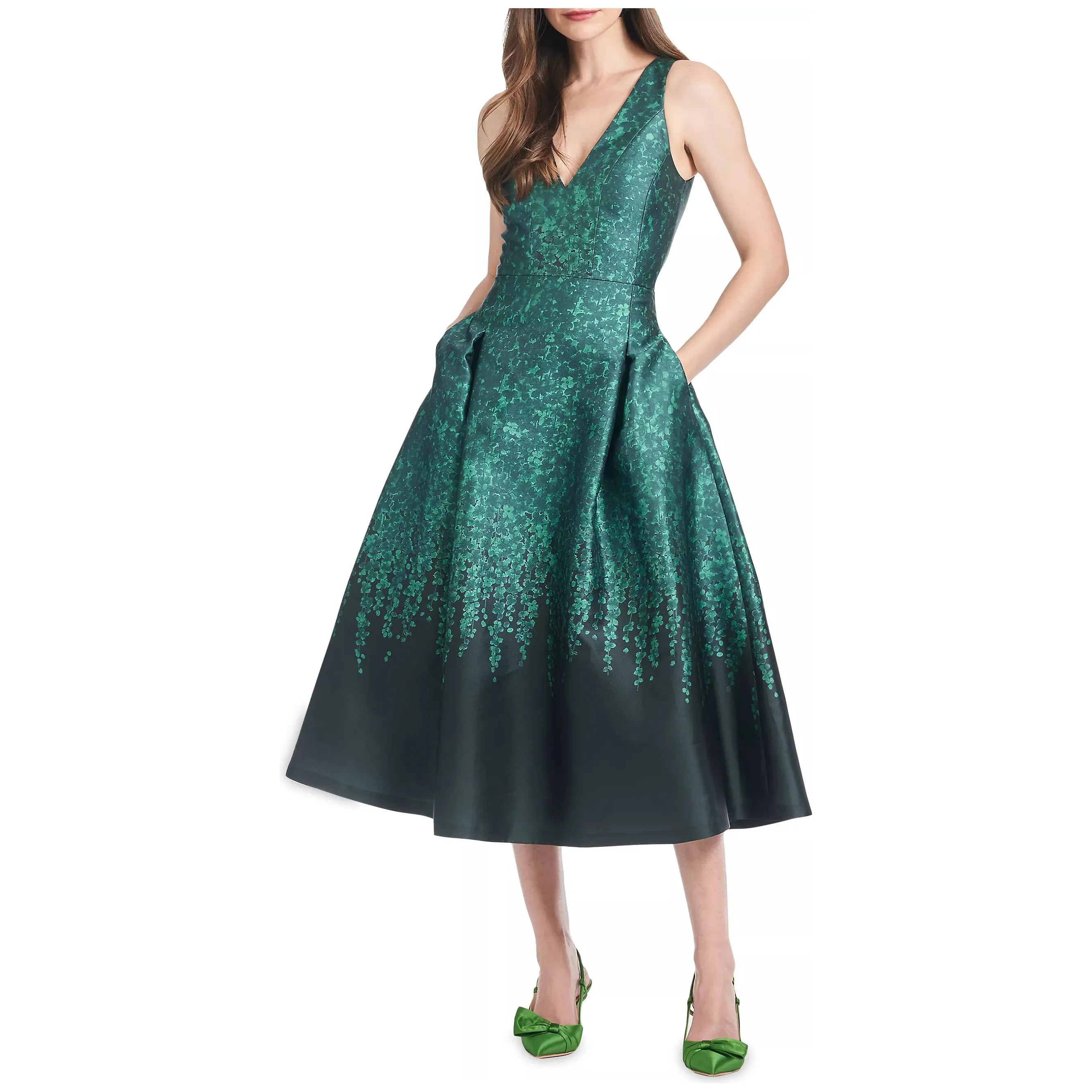 Sachin & Babi Anissa Dress in Emerald