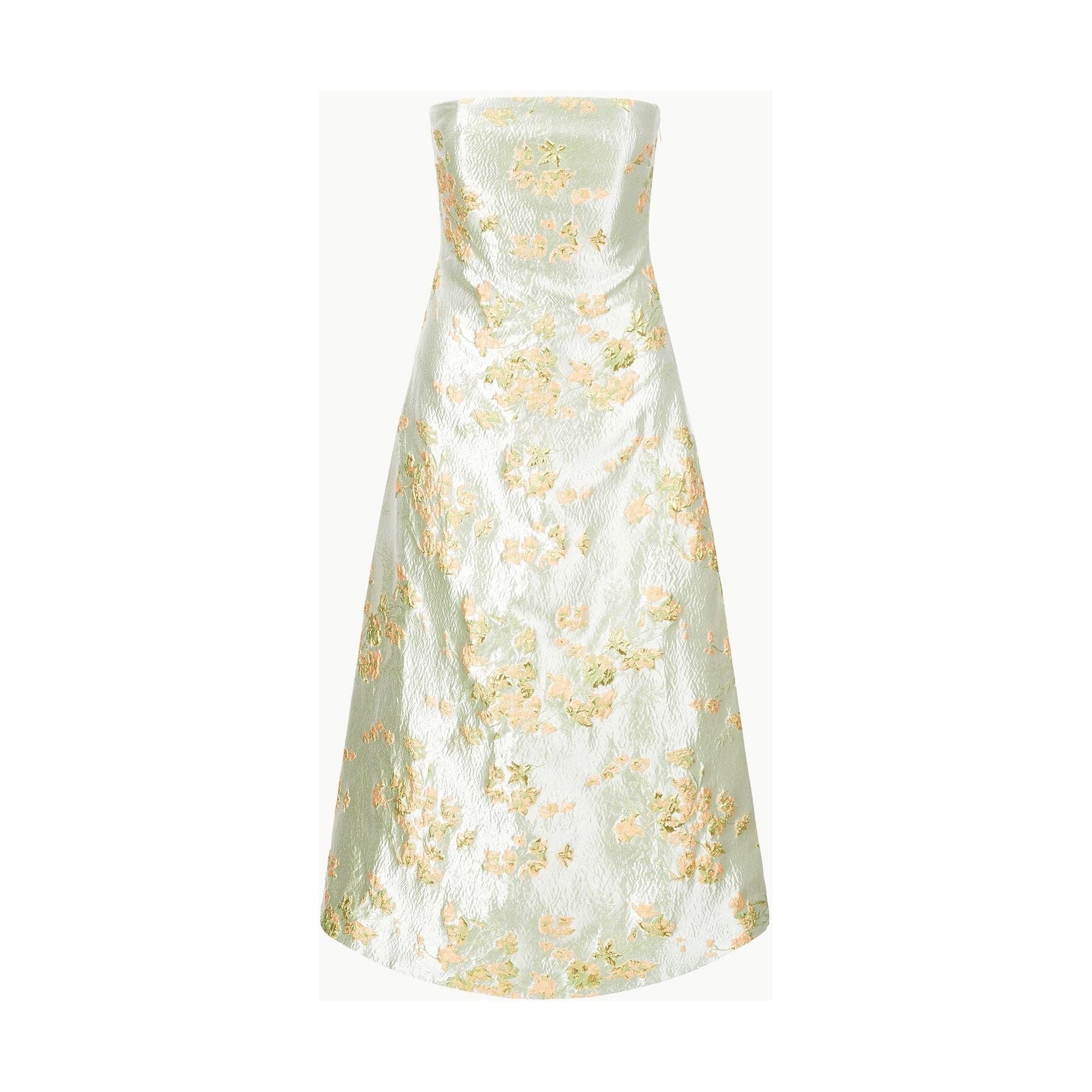 Staud Kennedy Dress in Metallic Bloom