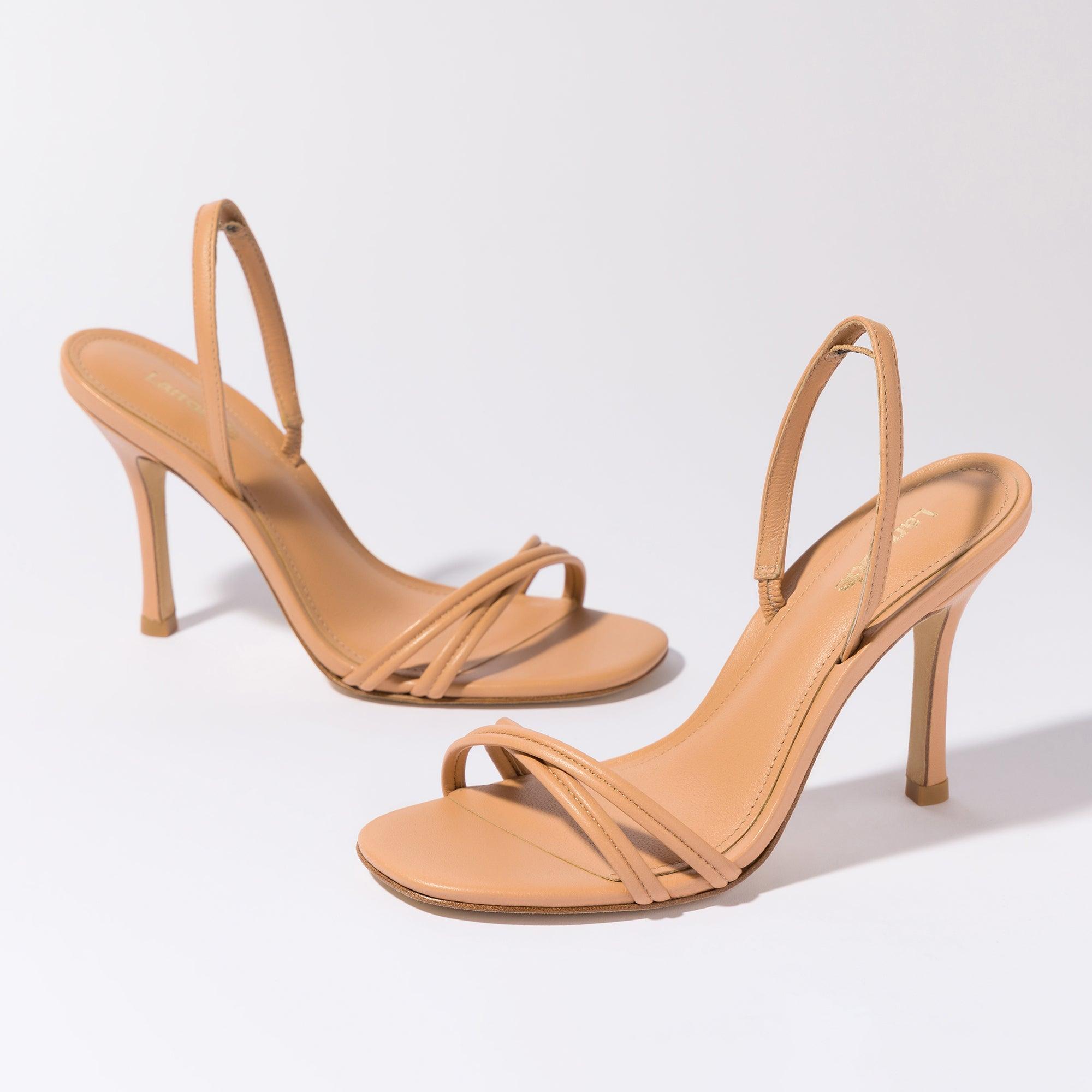 Annie Sandal In Tan Leather - Primm's