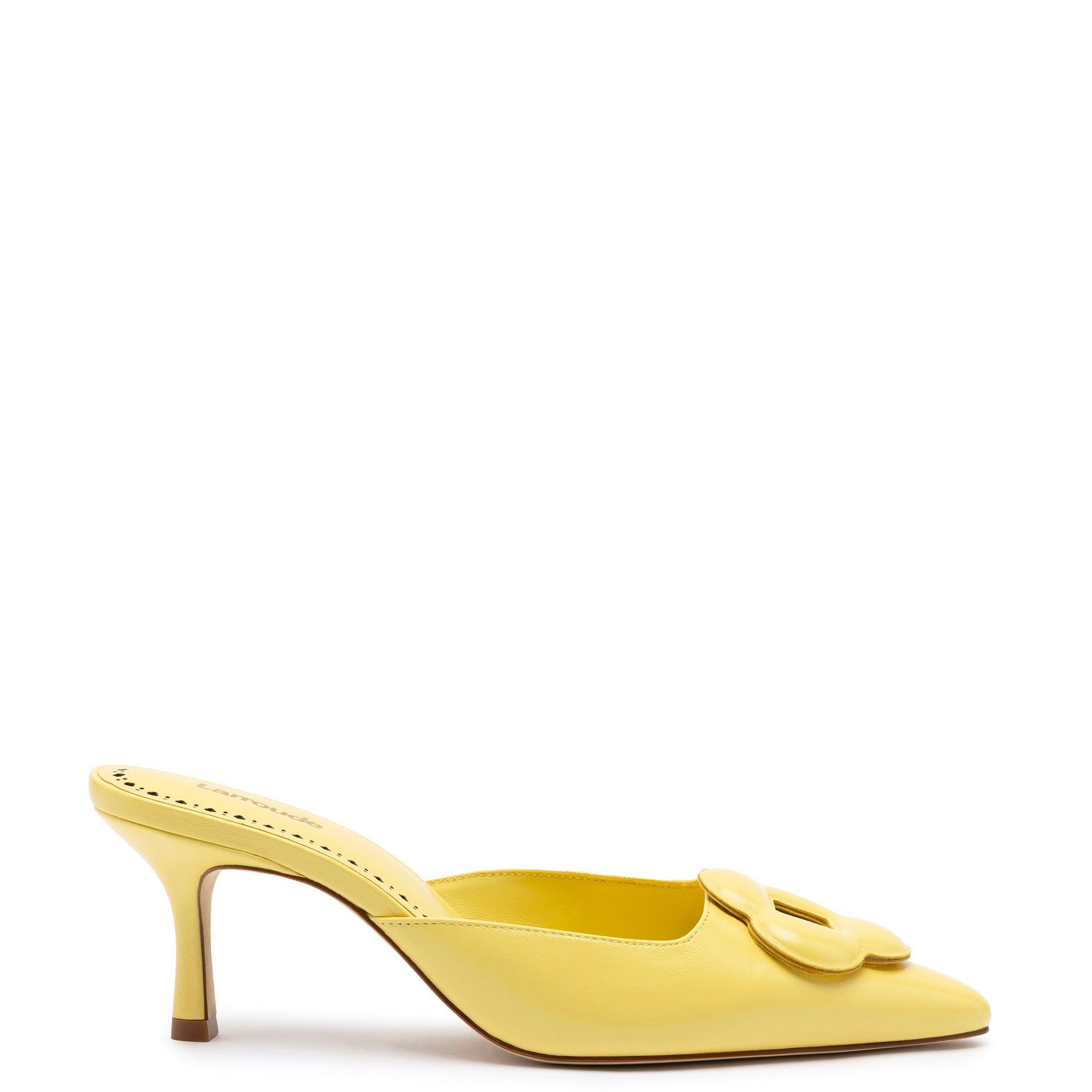 Flora Pump In Lemonade Leather - Primm's